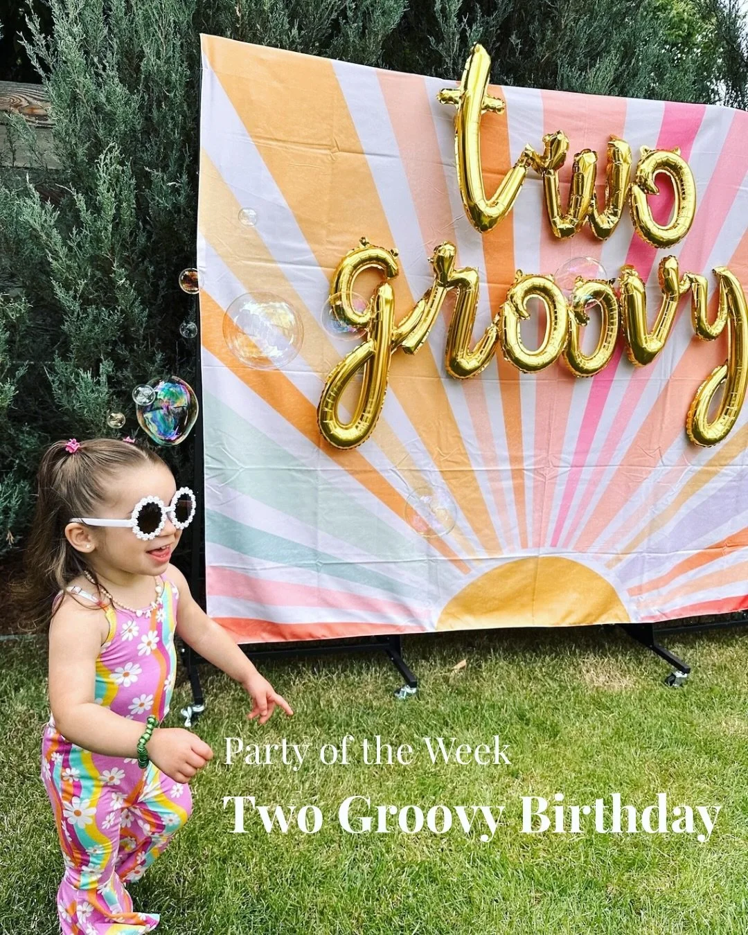 🌼 Party of the Week
Two Groovy Birthday

One of my favorite things about this little business of mine? Getting to work alongside other amazing women doing big things.

So when my friend Lia &mdash; founder of @a.rosesilks &mdash; asked me to help wi