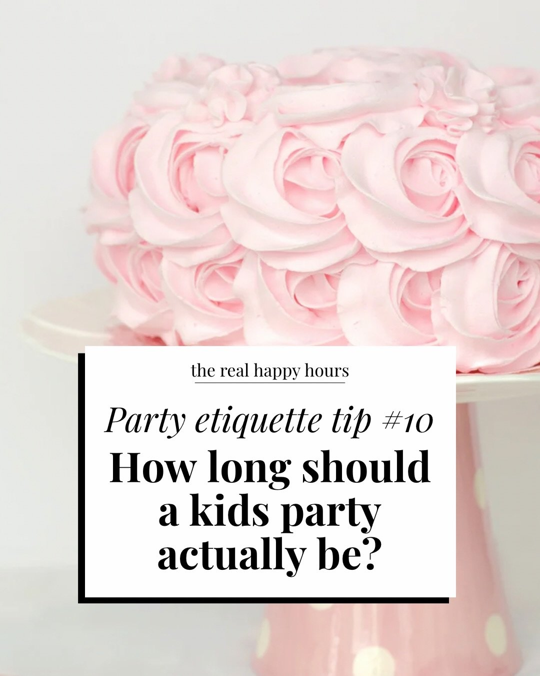 How long should a kids&rsquo; party actually be?

It depends&hellip; but often shorter than you think 😅

For younger kids, 1.5&ndash;2 hours is usually the sweet spot. For older kids, you can stretch it a bit depending on what you have planned.

Of 