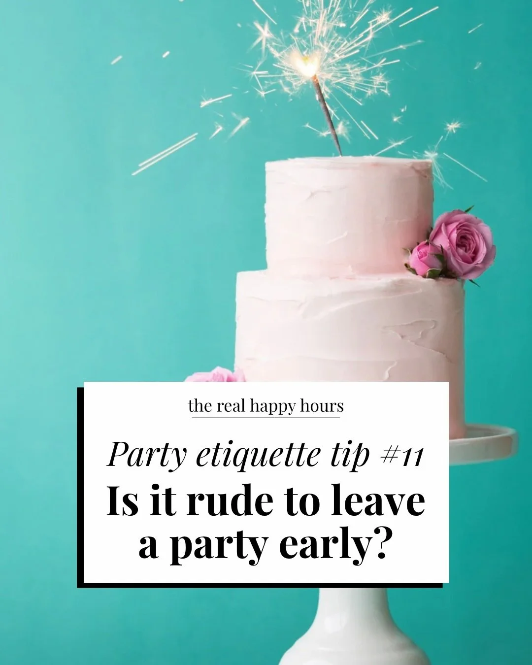 Leaving a party early can feel a little awkward&hellip; but it really doesn&rsquo;t have to be.

The truth is, most hosts get it &mdash; especially at kids&rsquo; parties.

Kids get tired. Schedules conflict. And sometimes the energy just shifts.

I&