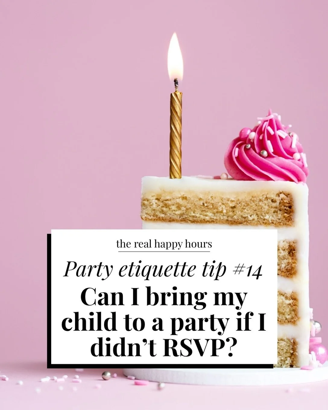 We&rsquo;ve all had the &ldquo;OH CRAP, I forgot to RSVP&rdquo; moment. 😬

The good news? A late RSVP is not the end of the world. Just text the host and ask before showing up.

Because &ldquo;one more kid&rdquo; might be no big deal&hellip; or it m