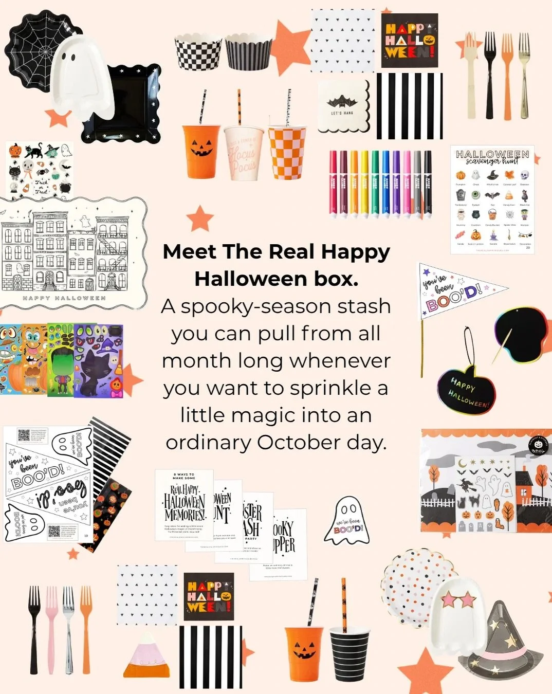 Denver locals! 🎃 DPS is off tomorrow, so if you&rsquo;re staring down a full day with the kids and no plan, I&rsquo;ve got some ideas.

I&rsquo;m offering 15% off my company&rsquo;s Real Happy Halloween collection with porch pickup in central Denver