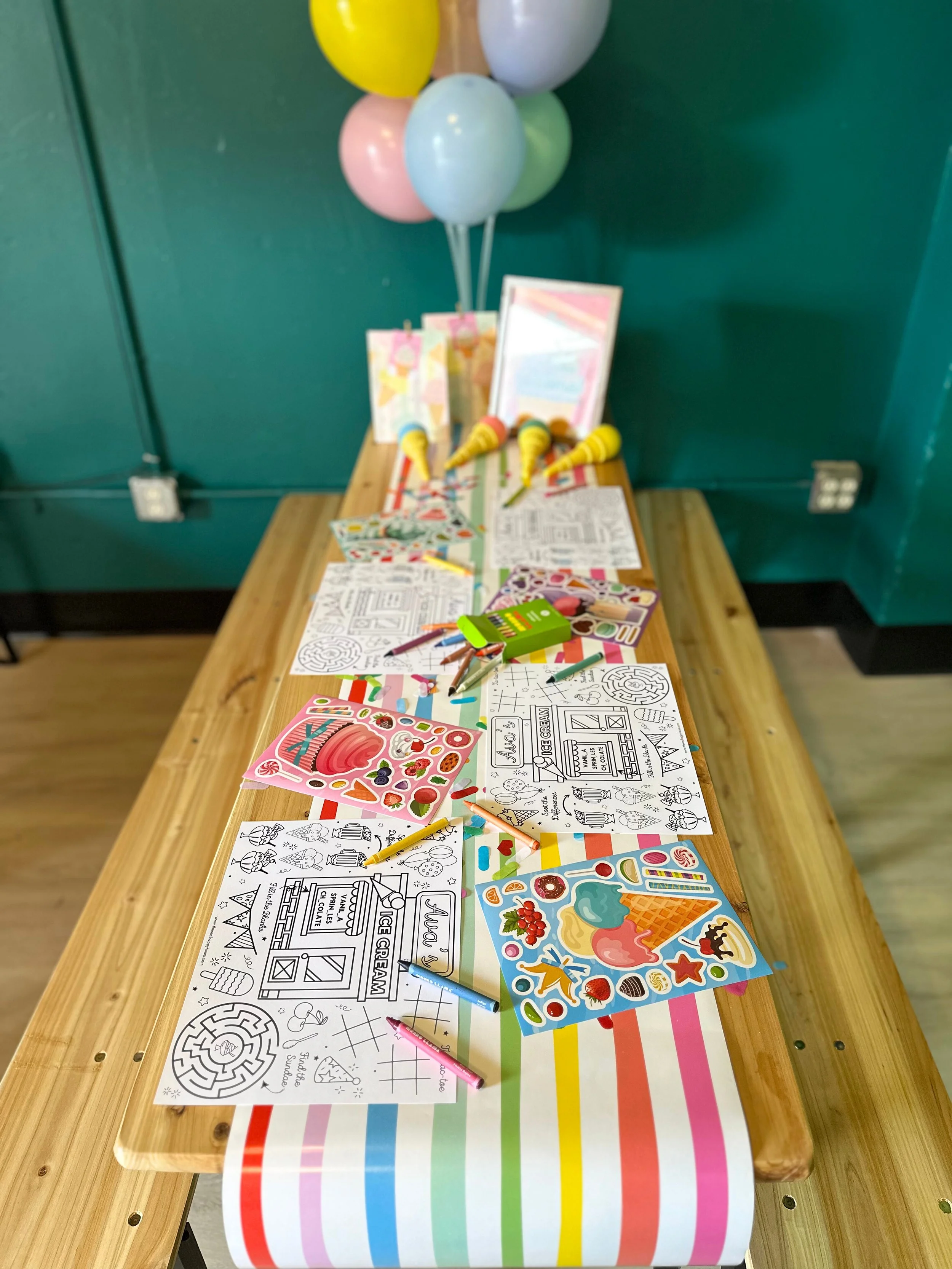 high point creamery denver with the real happy hours party-in-a-box custom activities and favors kids party supplies