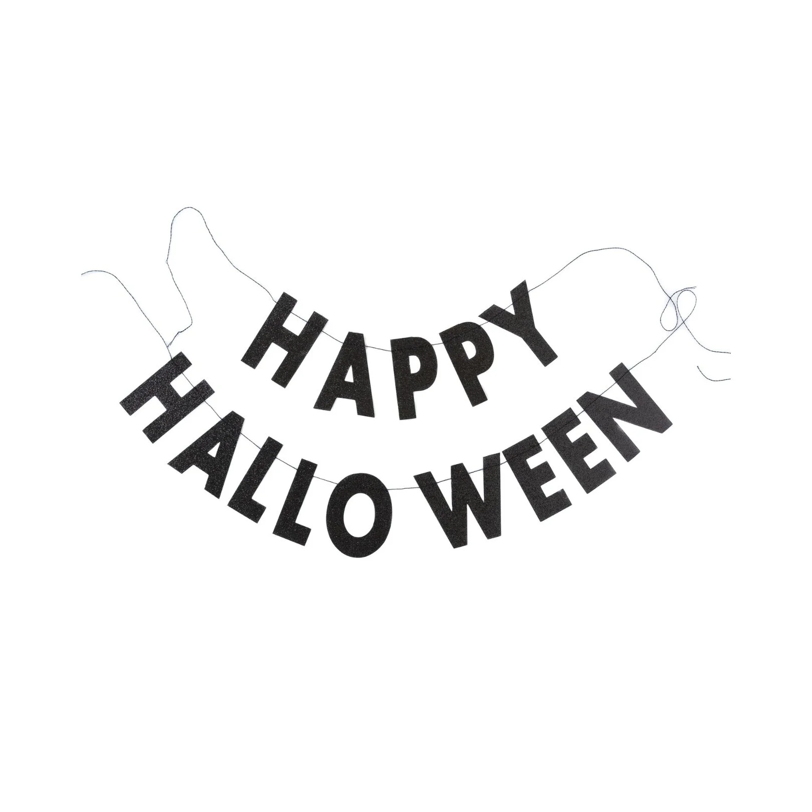 Showghoul Era Halloween decor box_ black glitter happy halloween hanging banner.jpg