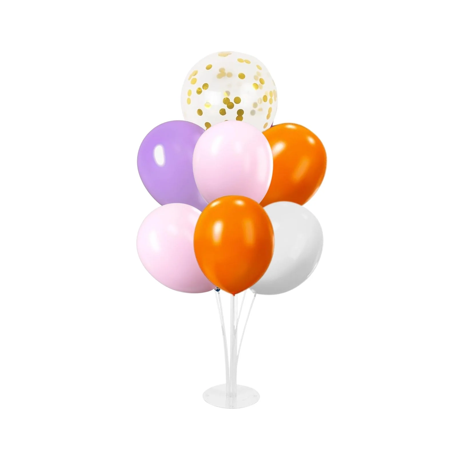 Showghoul Era Halloween decor box_ custom pink, purple, orange, gold glitter balloon assortment and stank kit.jpg
