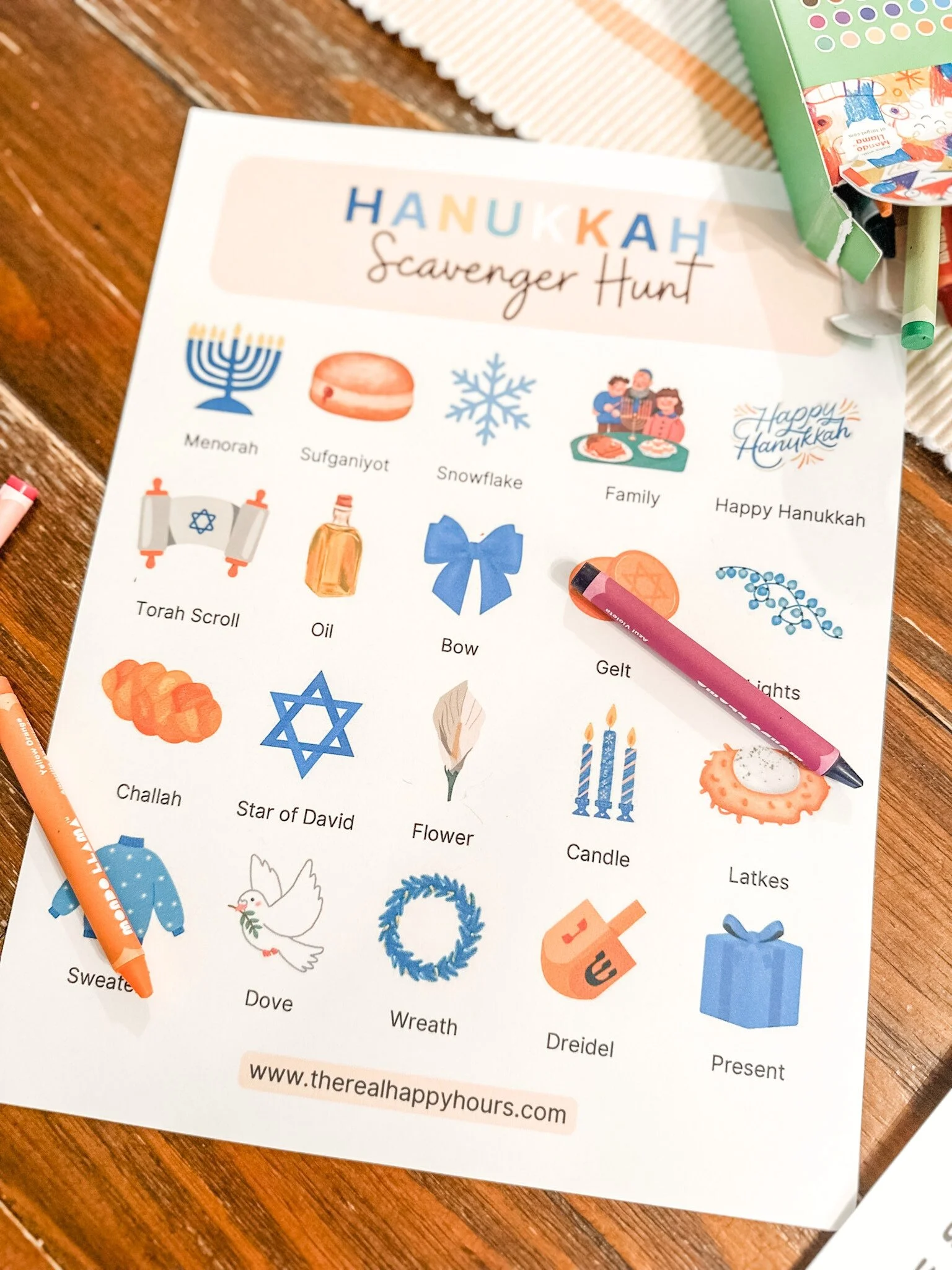 hanukkah kids table party-in-a-box fun screen-free activity kit scavenger hunt sheet.jpg