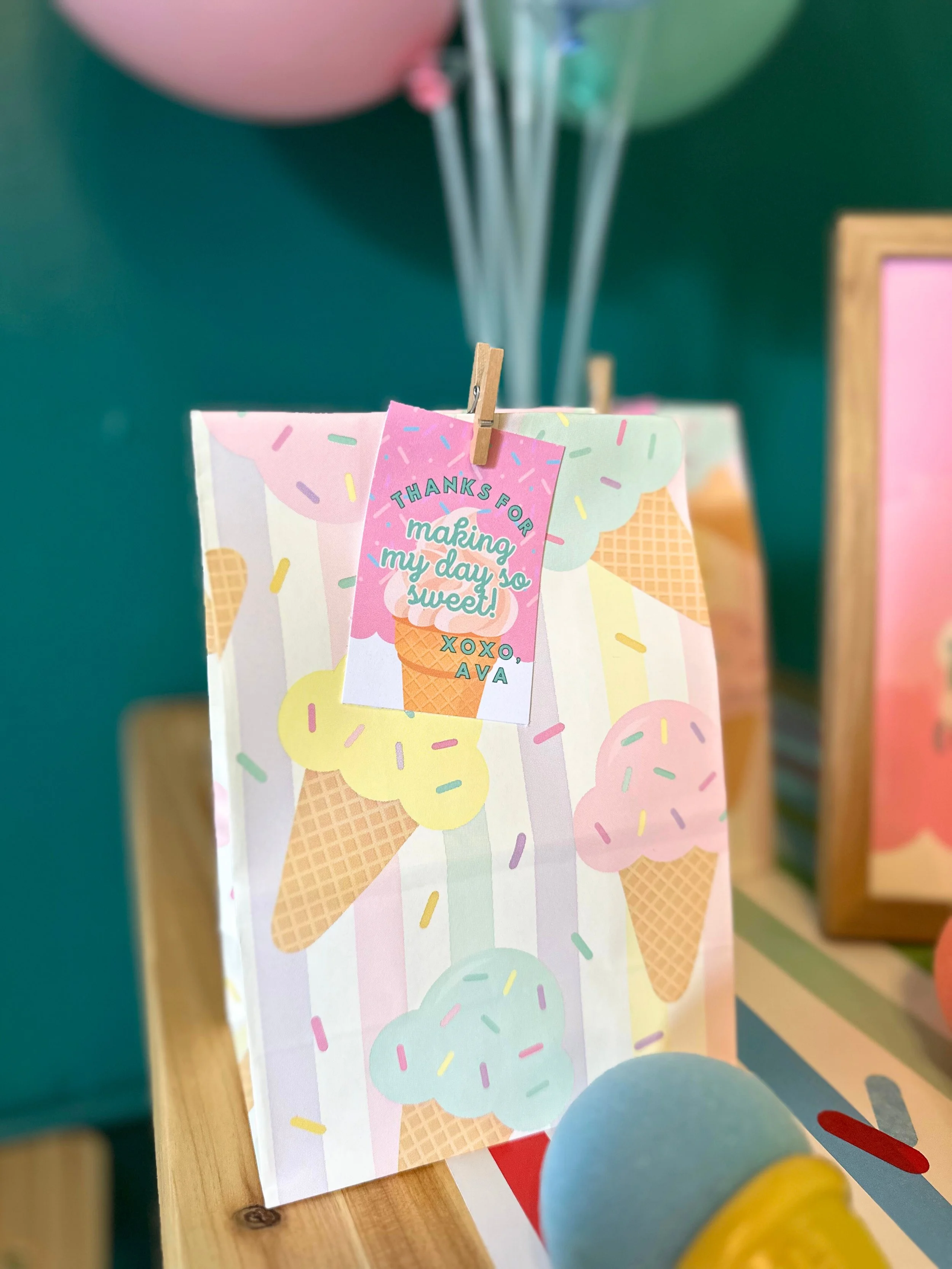 high point creamery denver party room with the real happy hours party-in-a-box custom ice cream party supplies and favors