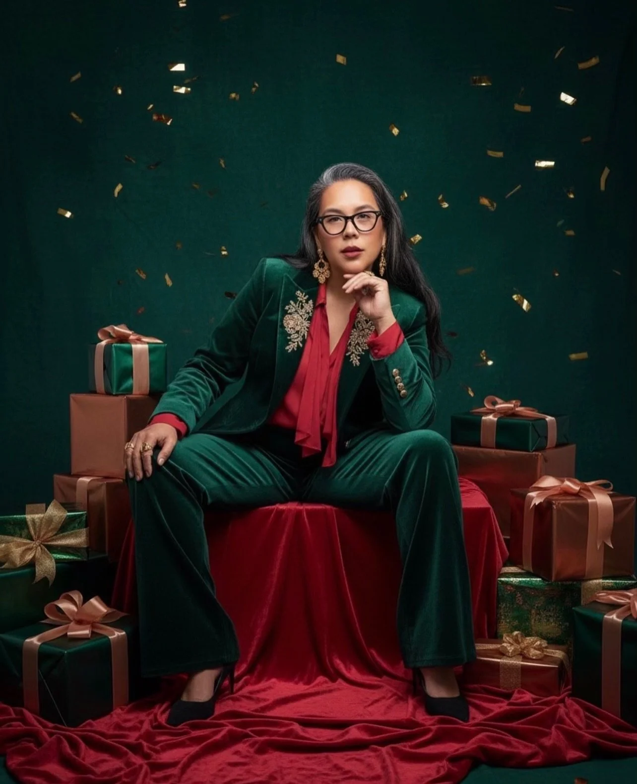 Somewhere between holiday glam and future tech&mdash;you&rsquo;ll find us. ✨ Our AI-enabled booth activations are intentionally built to enable creativity, not replace it, because the best moments happen when innovation and artistry collaborate inste