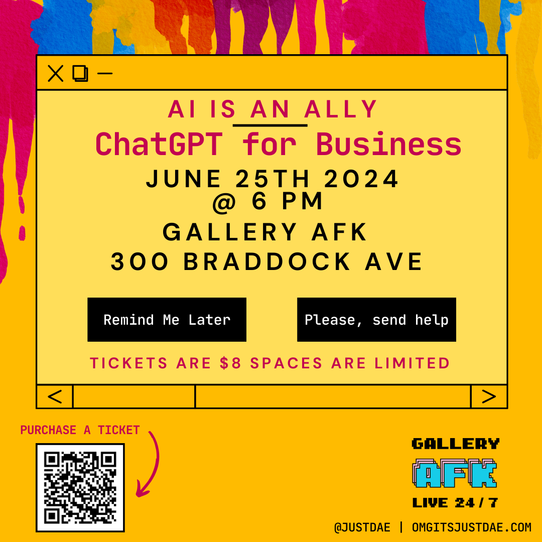 AI IS AN ALLY : ChatGPT for Business
