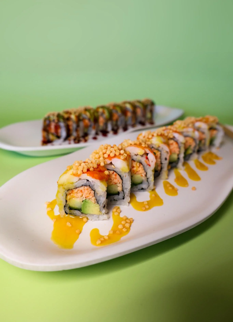 maki sushi rolls in Rosslyn Arlington