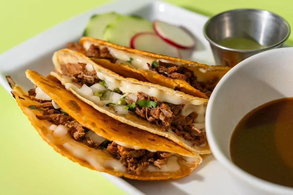 birria tacos in Arlington VA