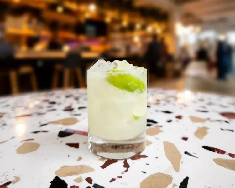 Caipi Diem rum cocktail in Arlington VA