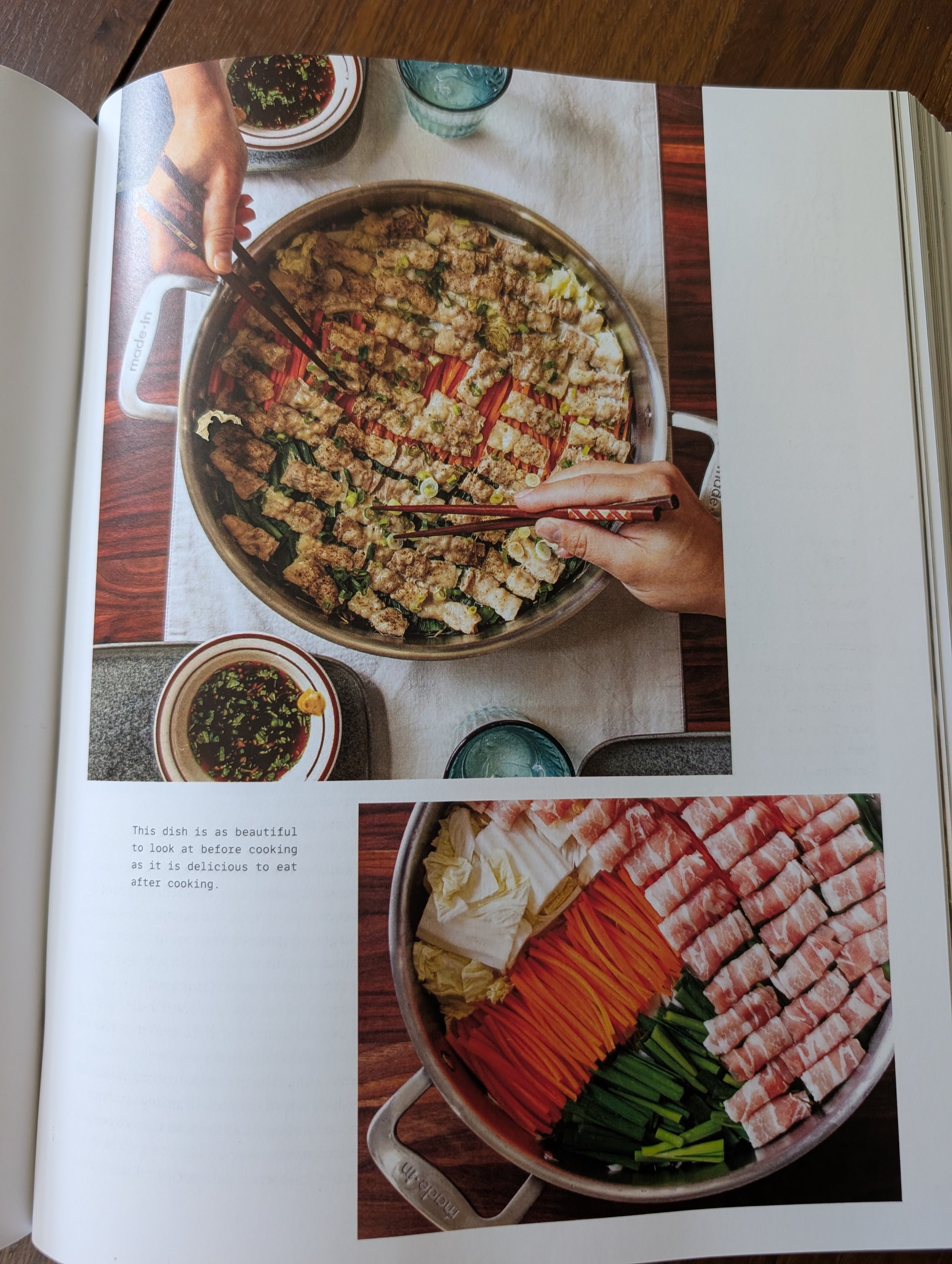 The Steamed Pork Belly with Vegetables from Umma