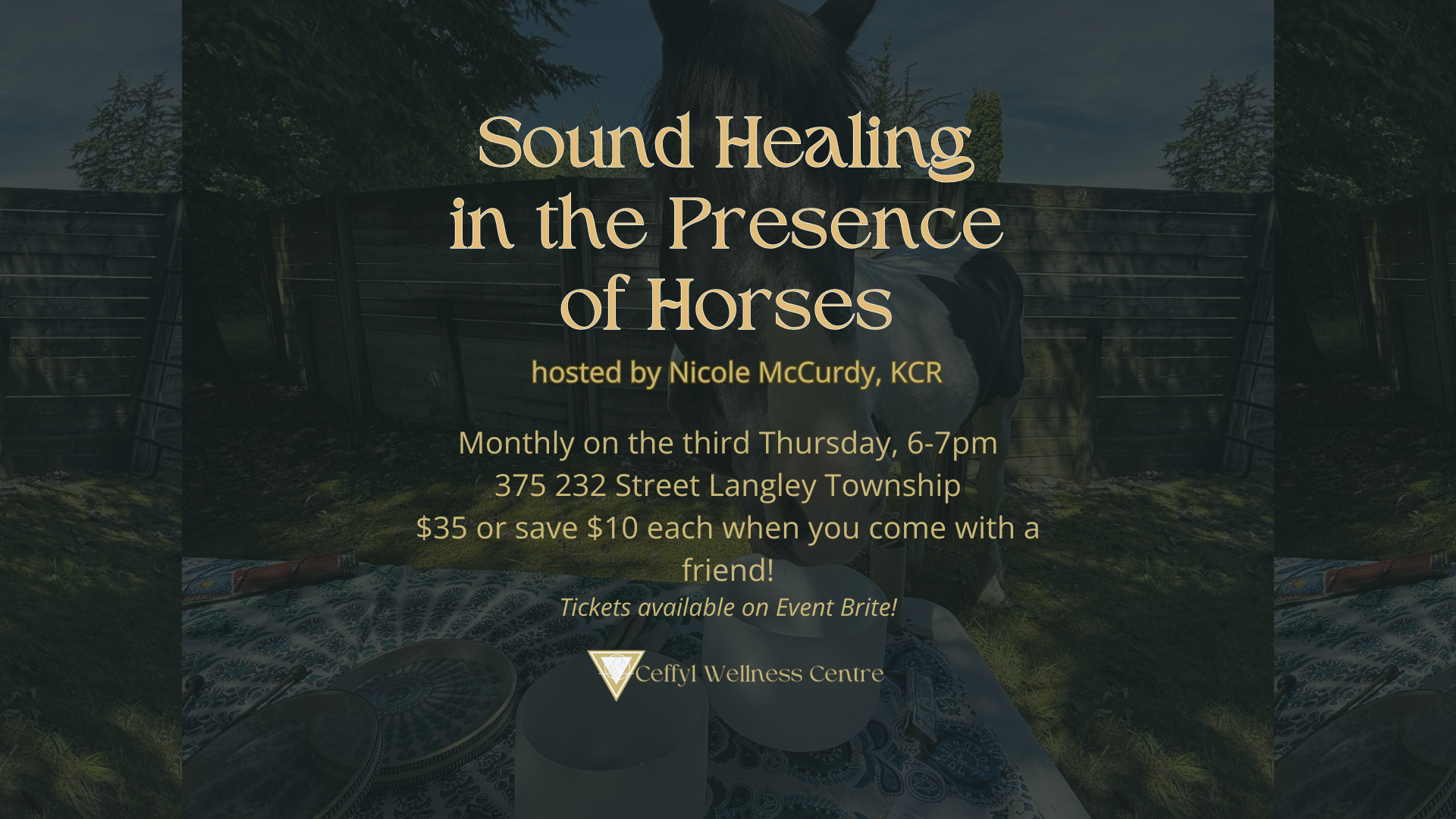 Sound Healing in the Presence of Horses (Adult Only)
