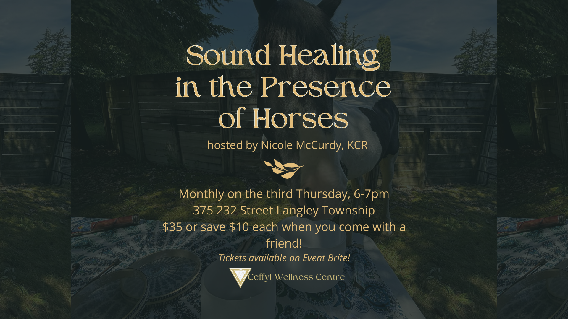 Sound Healing in the Presence of Horses (Adult Only)
