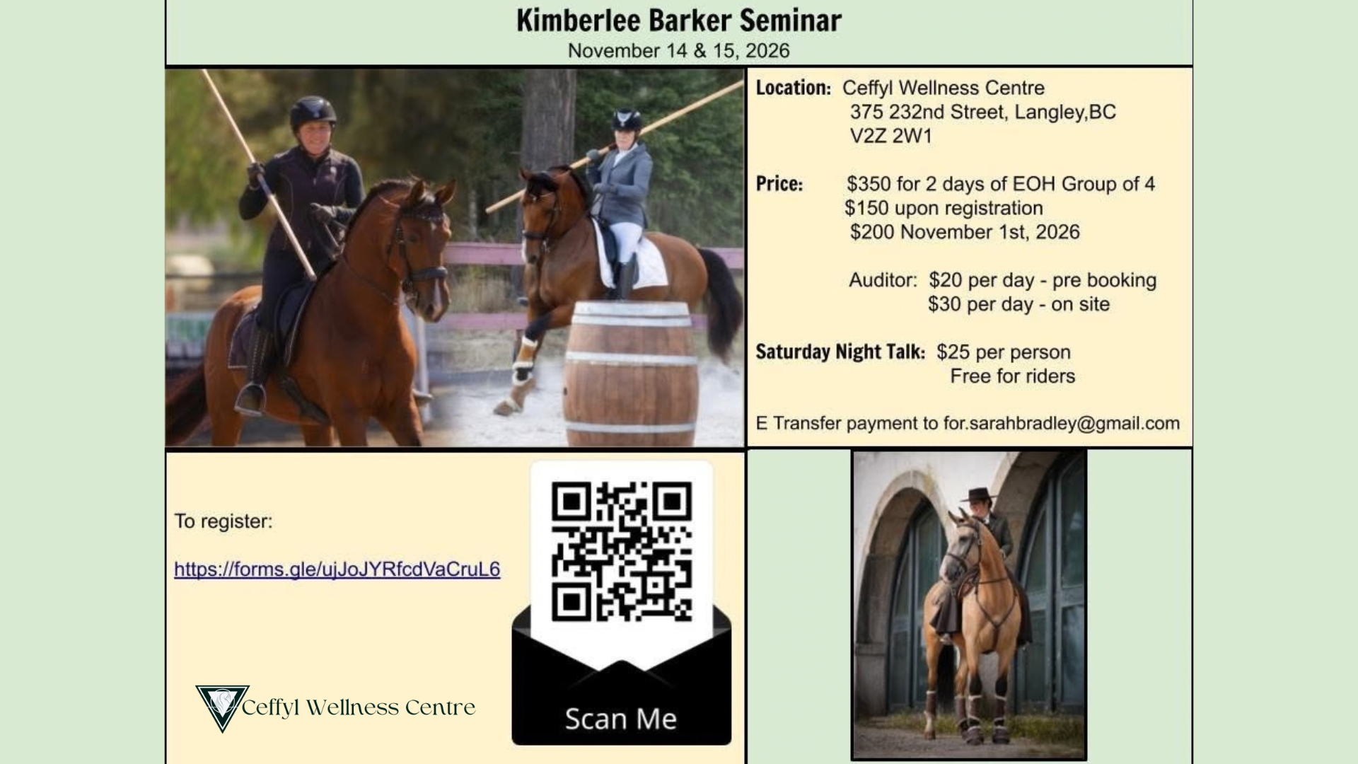 Kimberlee Barker Seminar