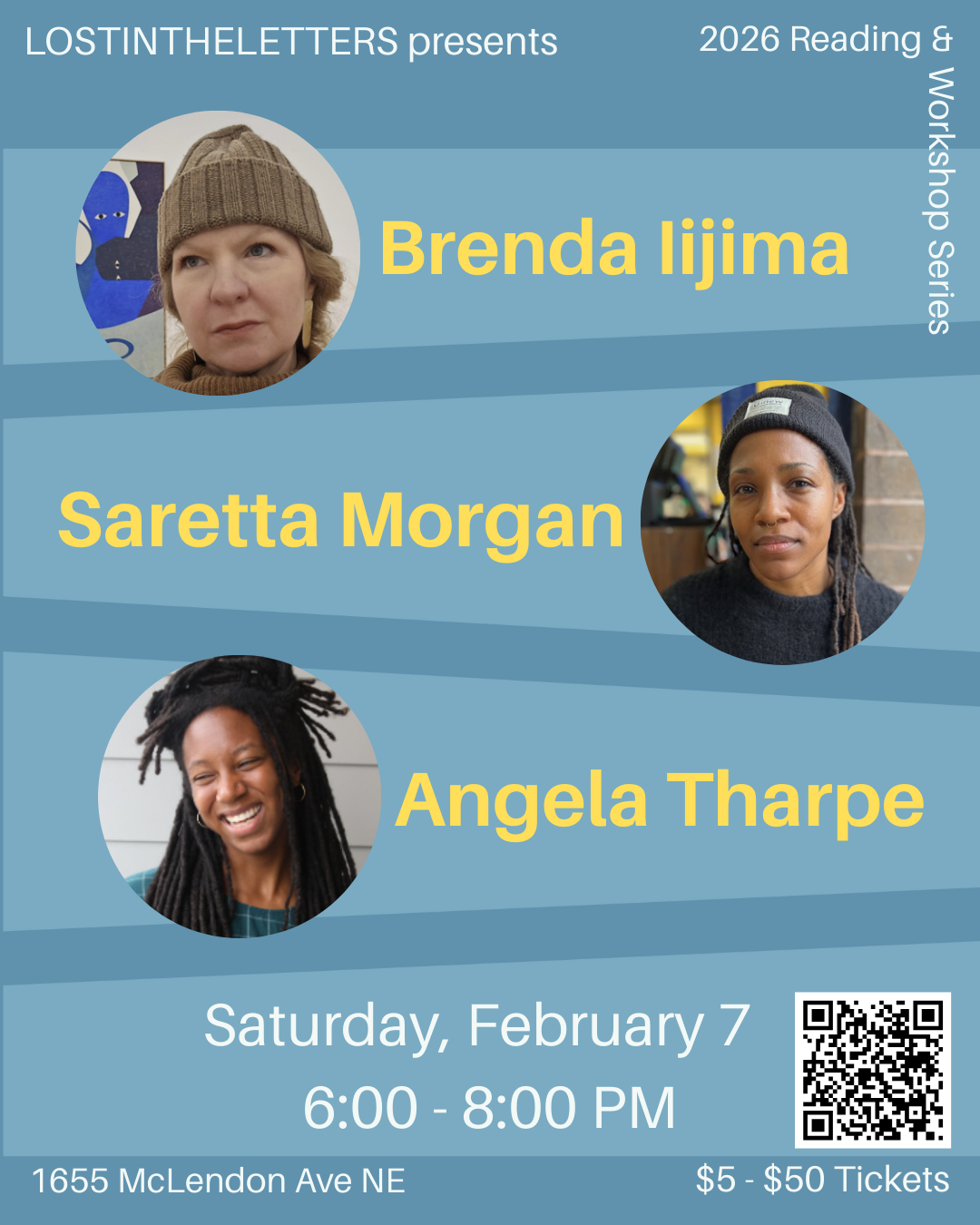 Brenda Iijima, Saretta Morgan, & Angela Tharpe