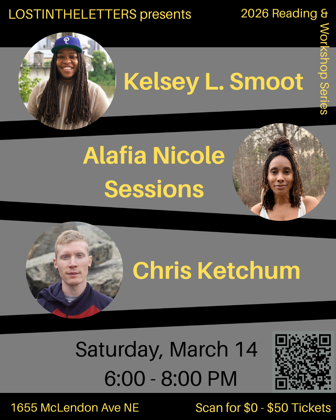 Kelsey L. Smoot, Alafia Nicole Sessions, & Chris Ketchum