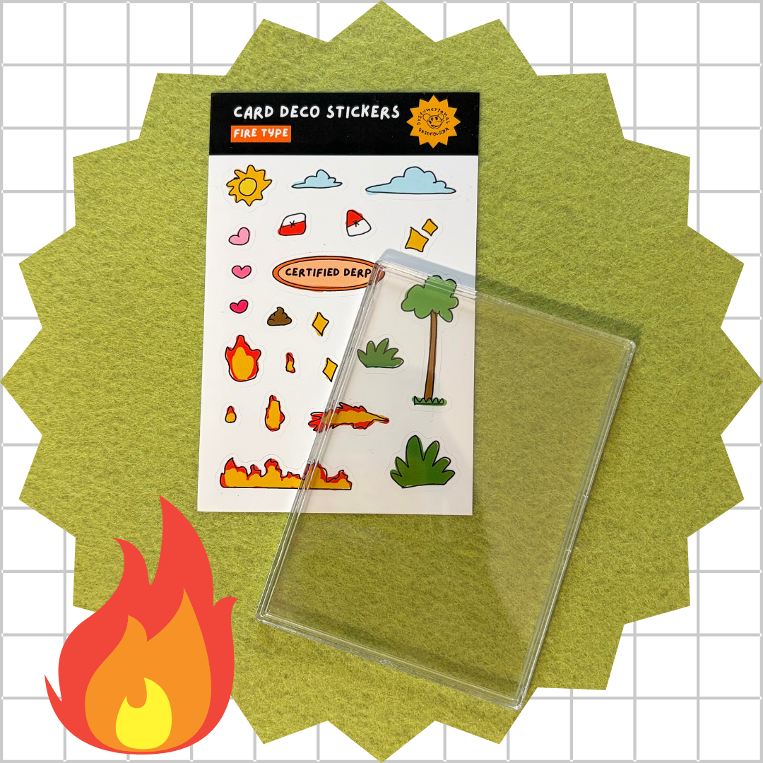 Fire - Deco Card Holder