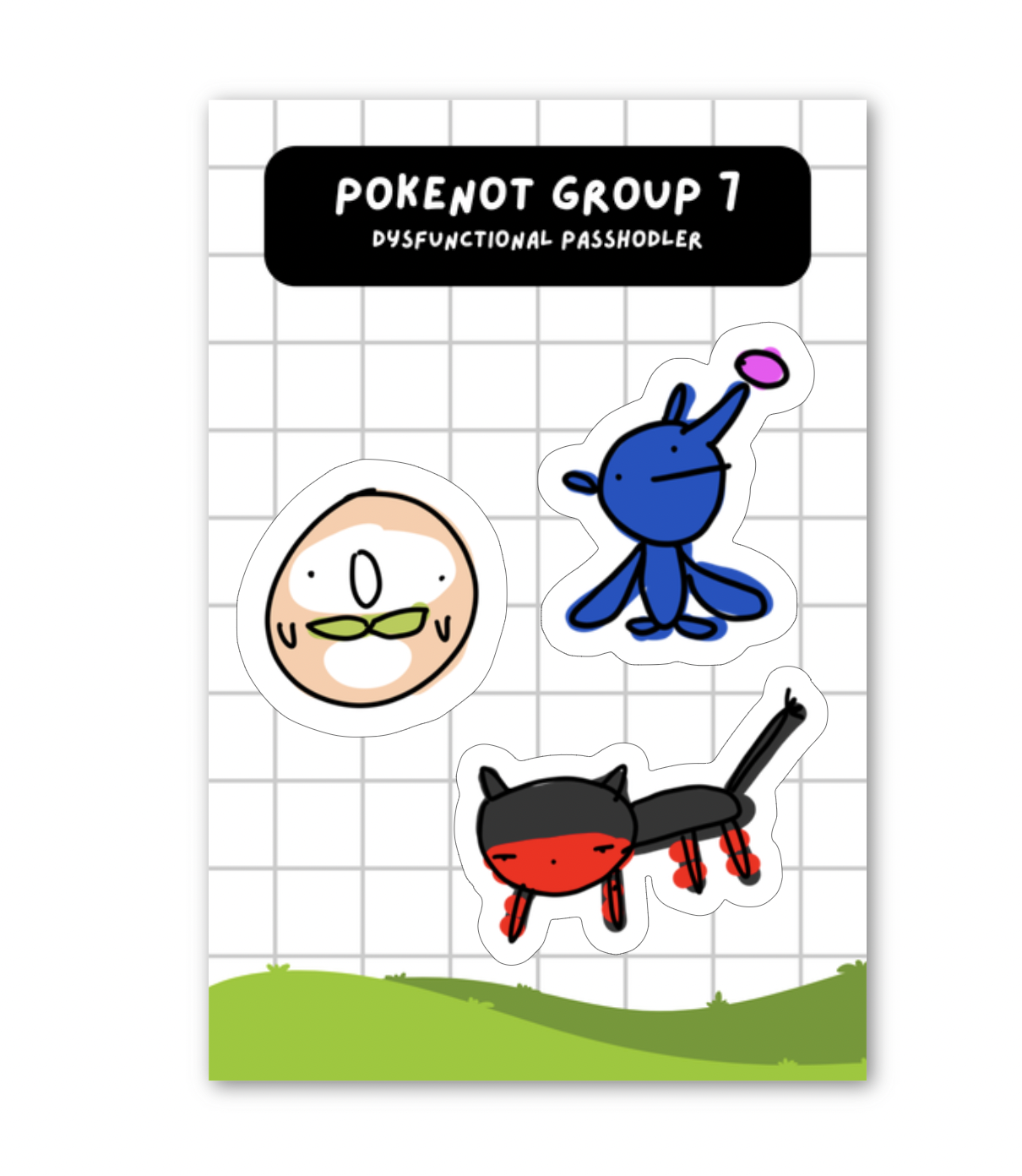 Derpy Stickers — Dysfunctional Passholder