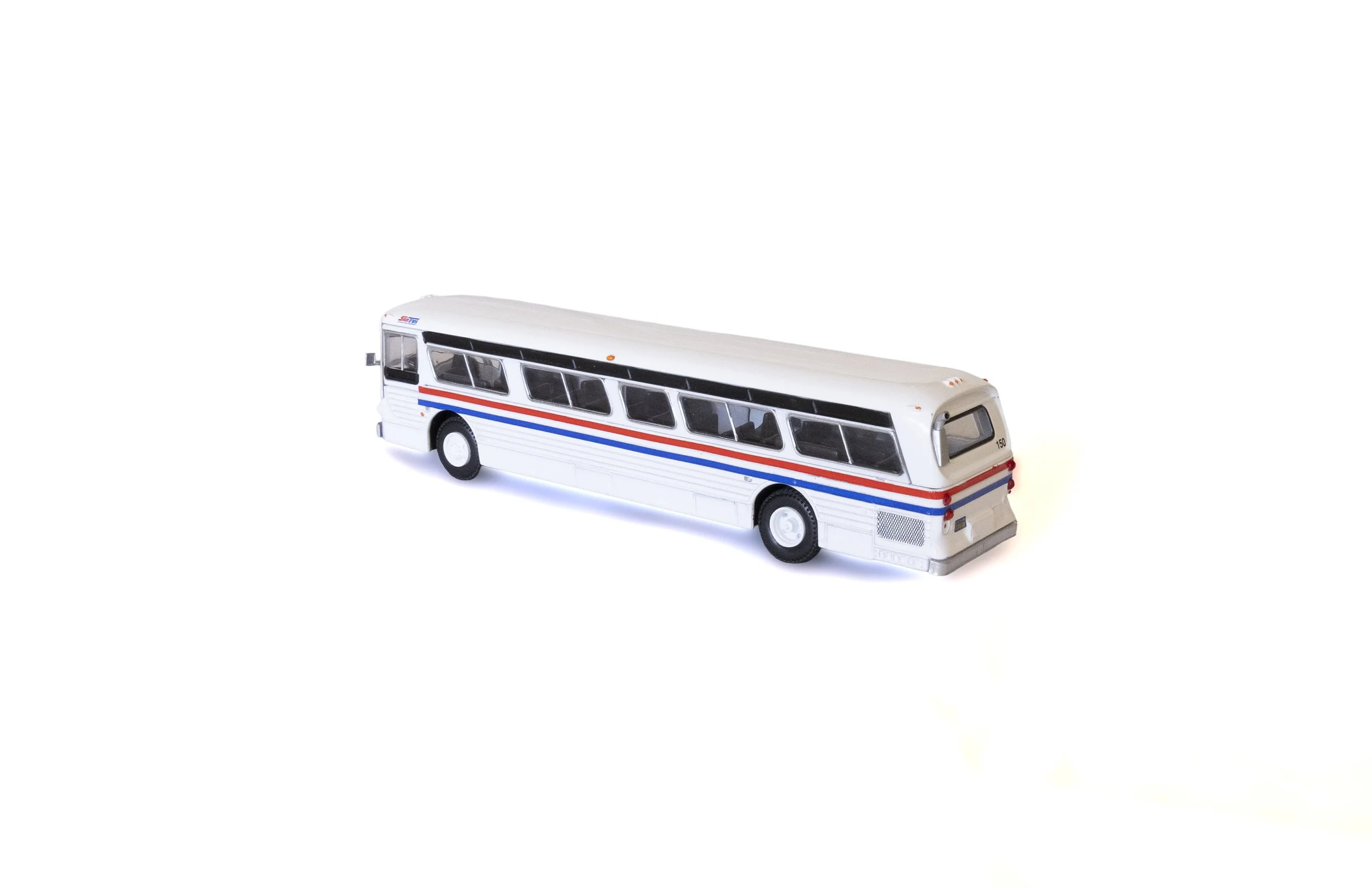 SamTrans Die-Cast Bus angular view