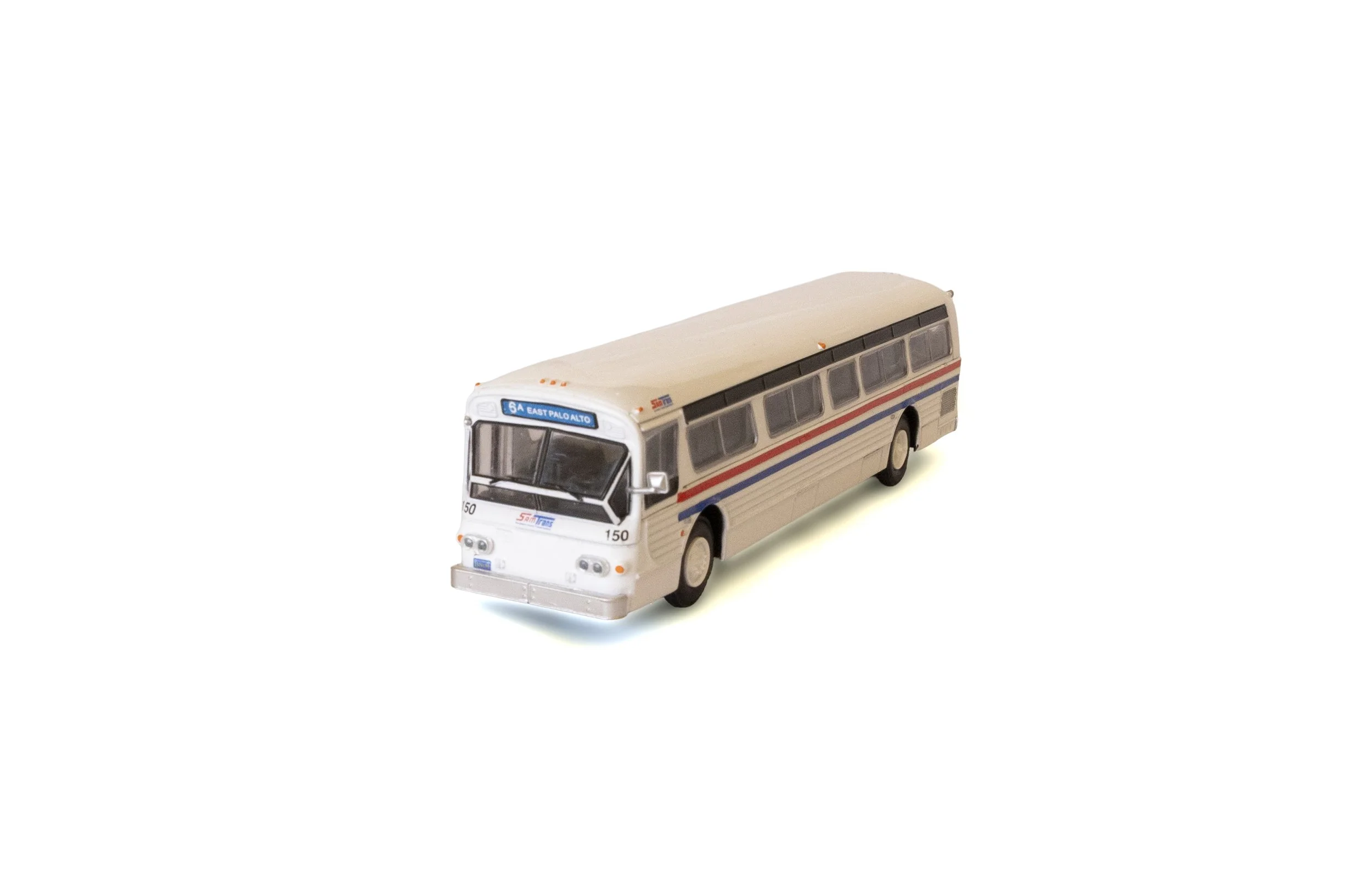 SamTrans Die-Cast Bus angular view