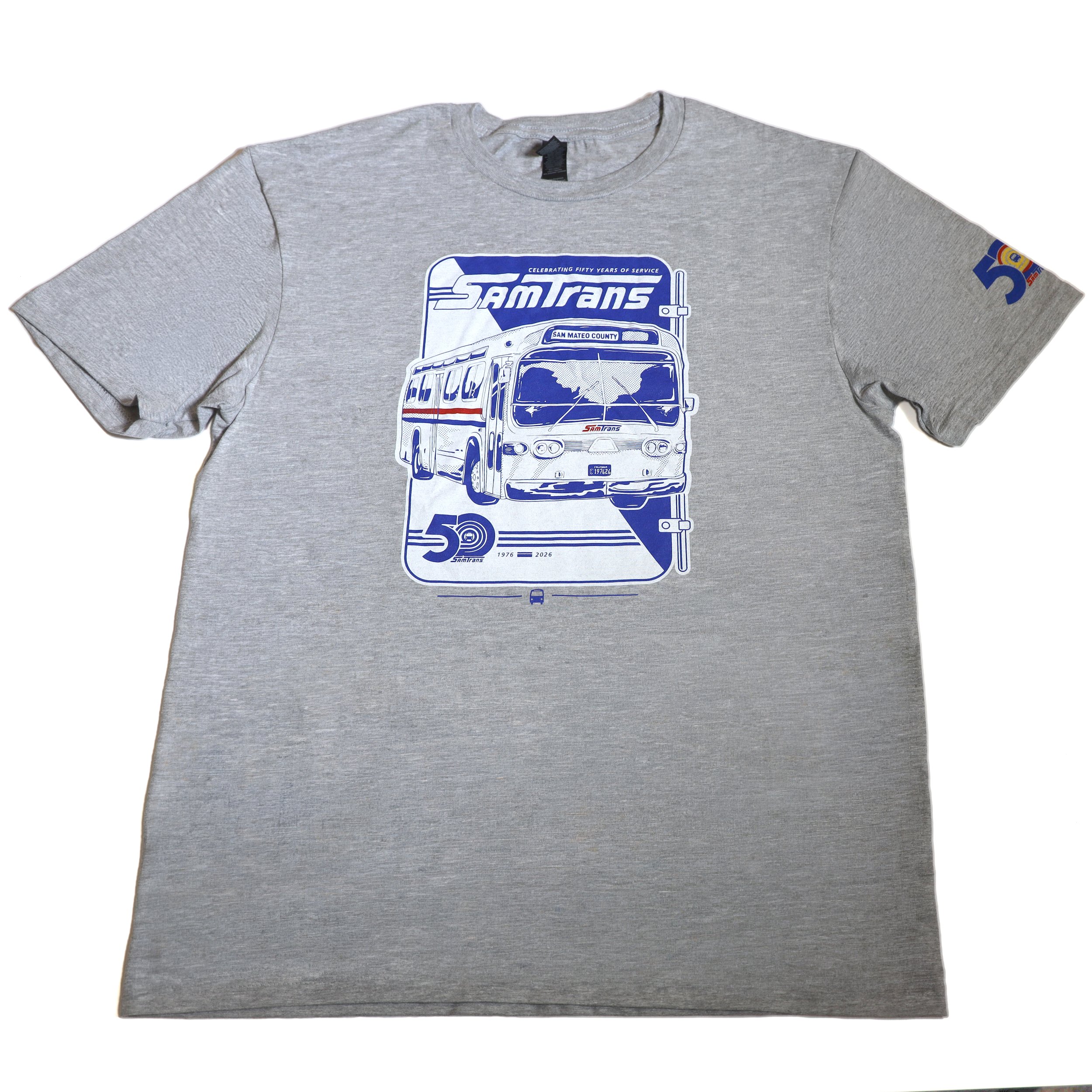 SamTrans 50th Anniversary Unisex T-shirt