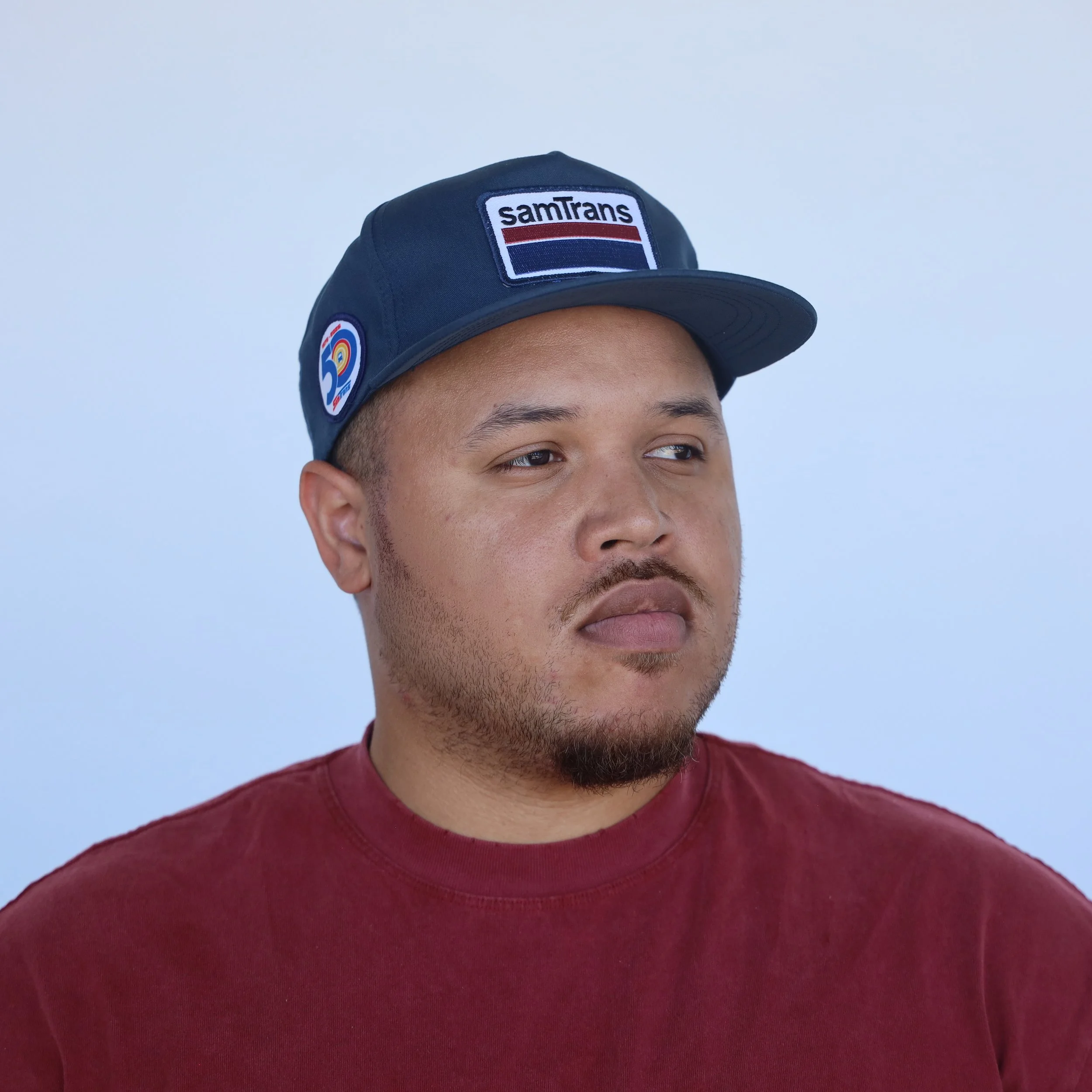 SamTrans 50th Anniversary Cap Quarter view