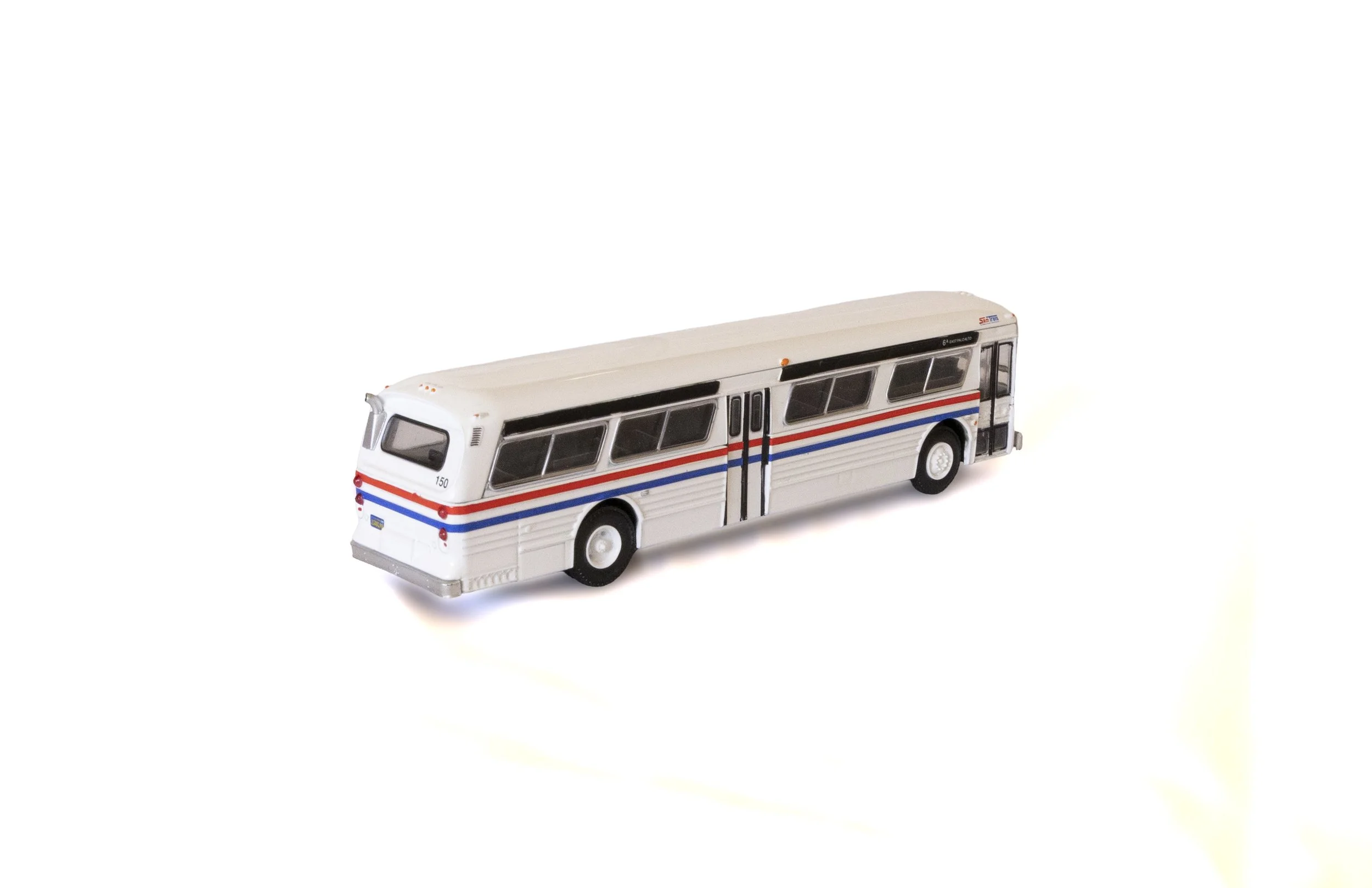 SamTrans Die-Cast Bus angular view