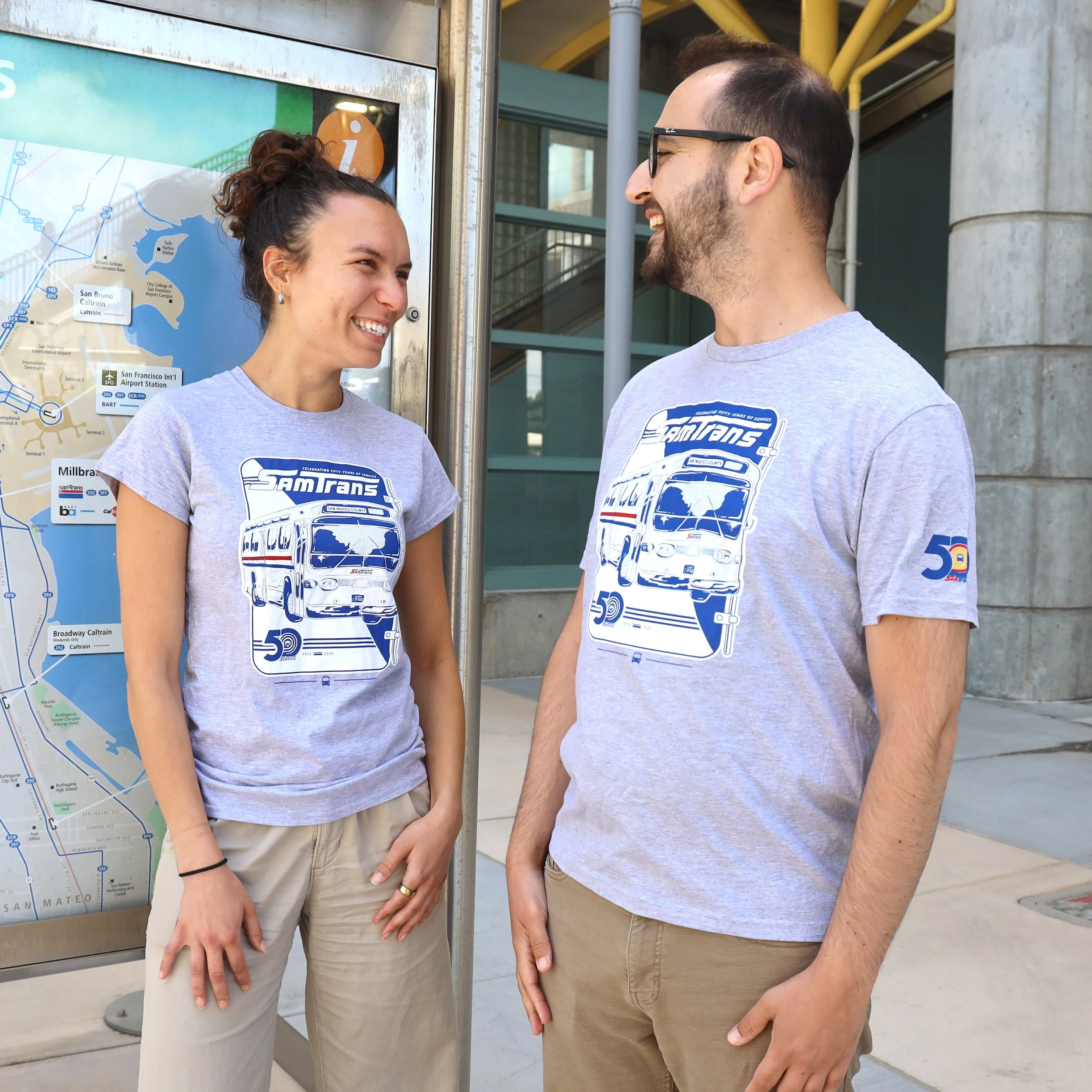 SamTrans 50th Anniversary T-Shirt