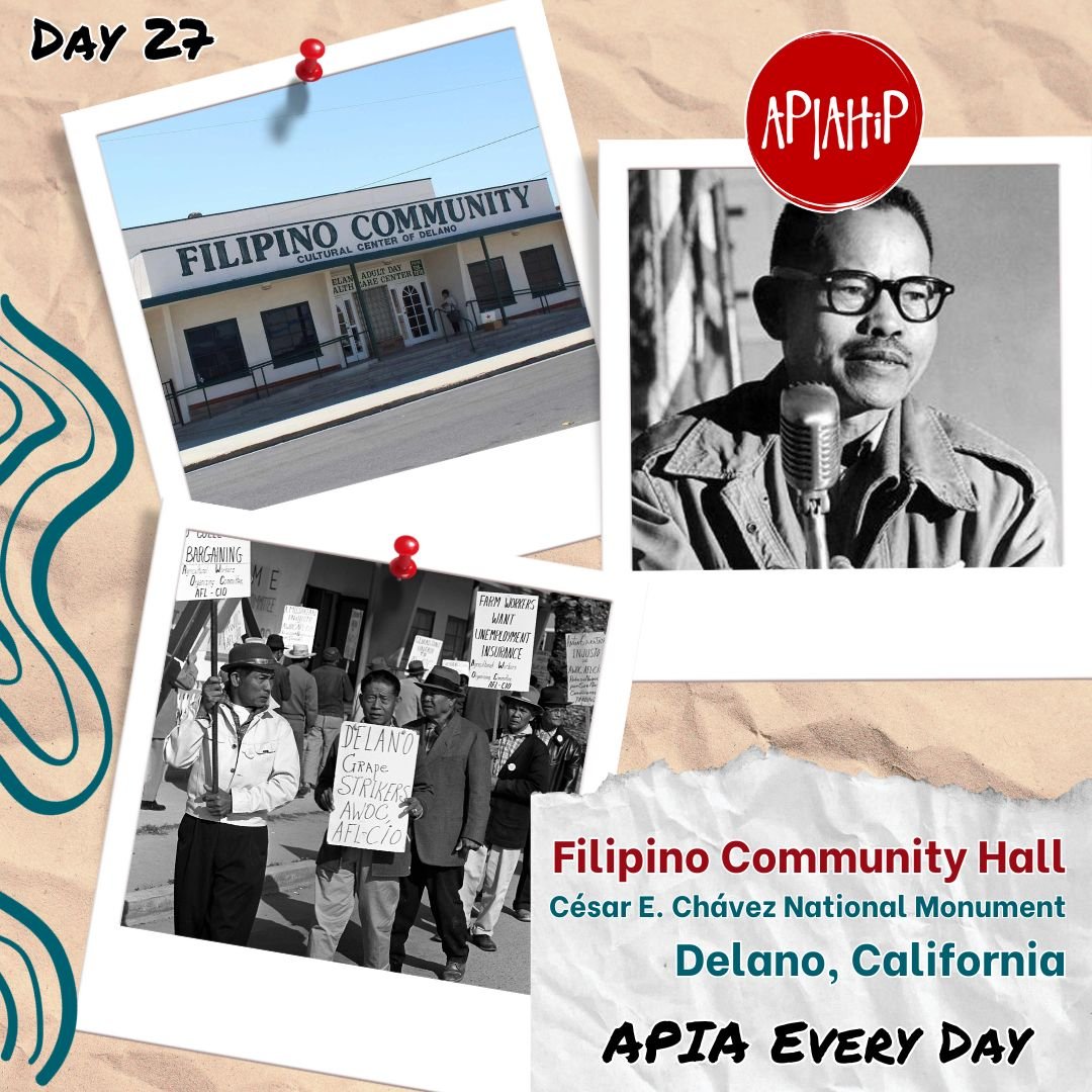 Day 27 - Filipino Community Hall, César E. Chávez National Monument, Delano, California