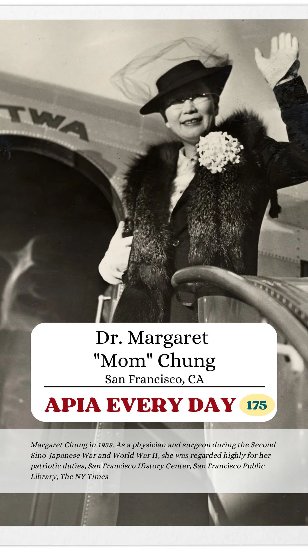Day 175: Dr. Margaret "Mom" Chung, San Francisco, California