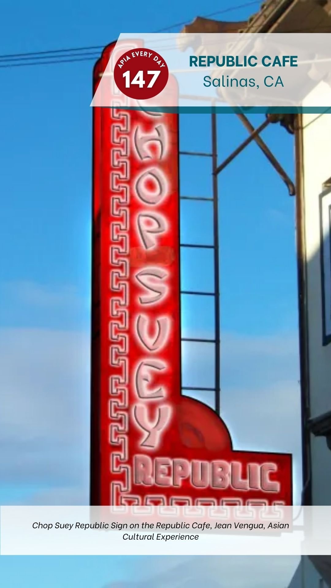Day 147: Republic Cafe, Salinas, California