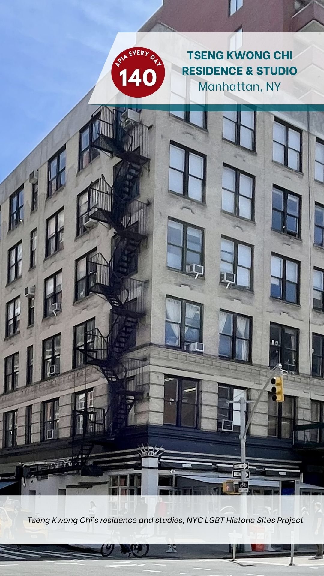 Day 140: Tseng Kwong Chi Residence & Studio, Manhattan, New York