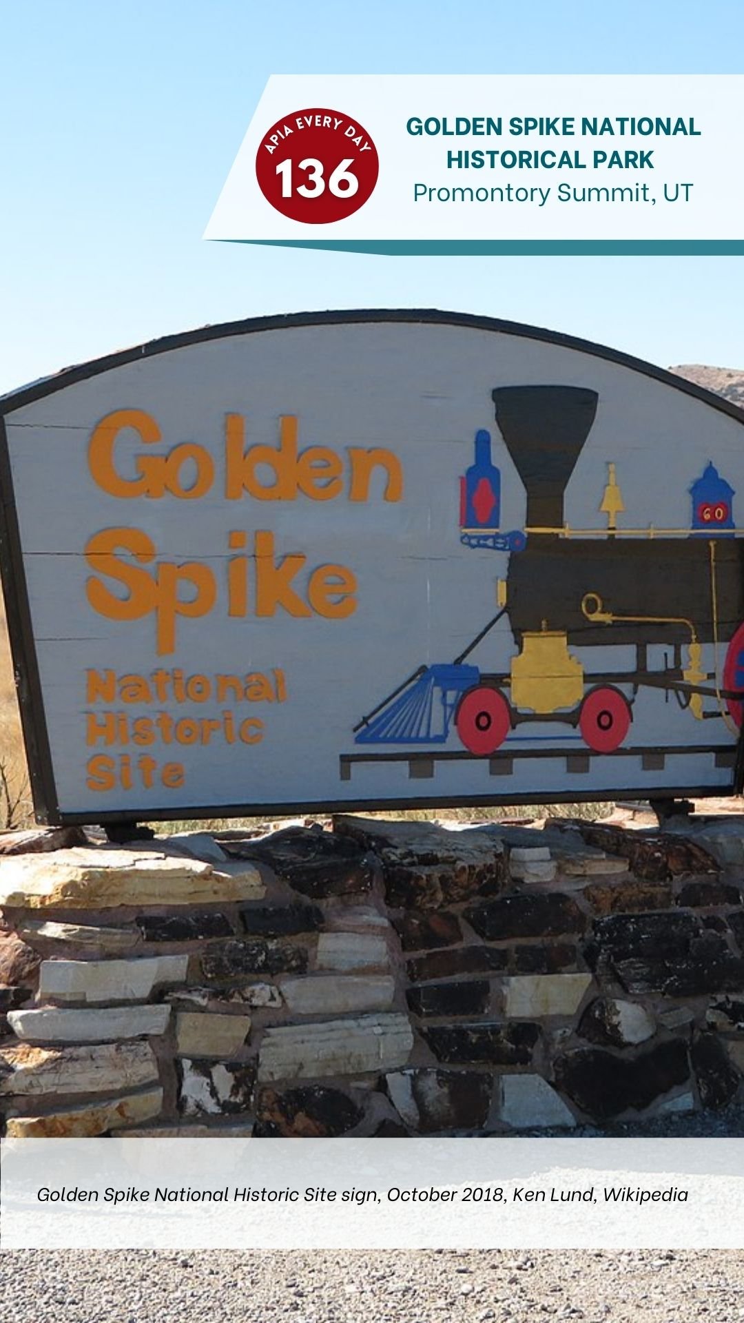Day 136: Golden Spike National Historical Park, Promontory Summit, Utah