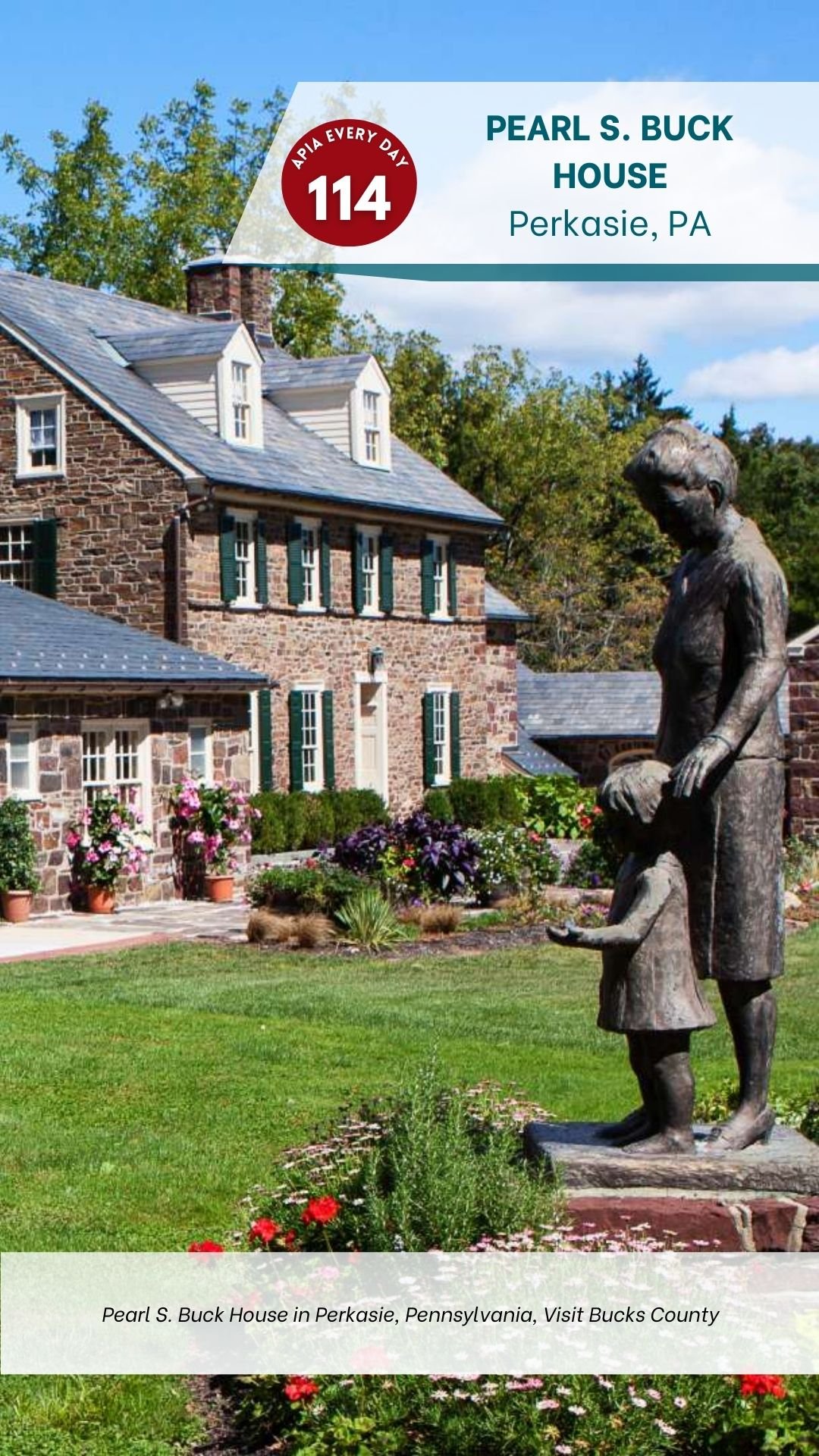 Day 114: Pearl S. Buck House, Perkasie, Pennsylvania