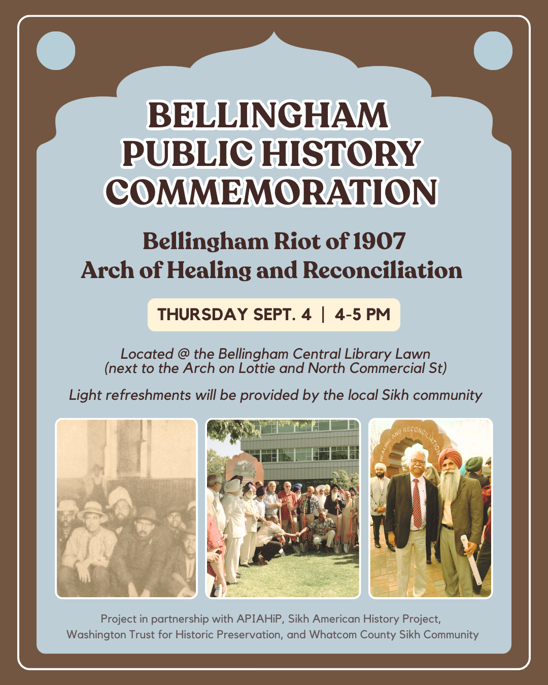 Bellingham Public History Commemoration
