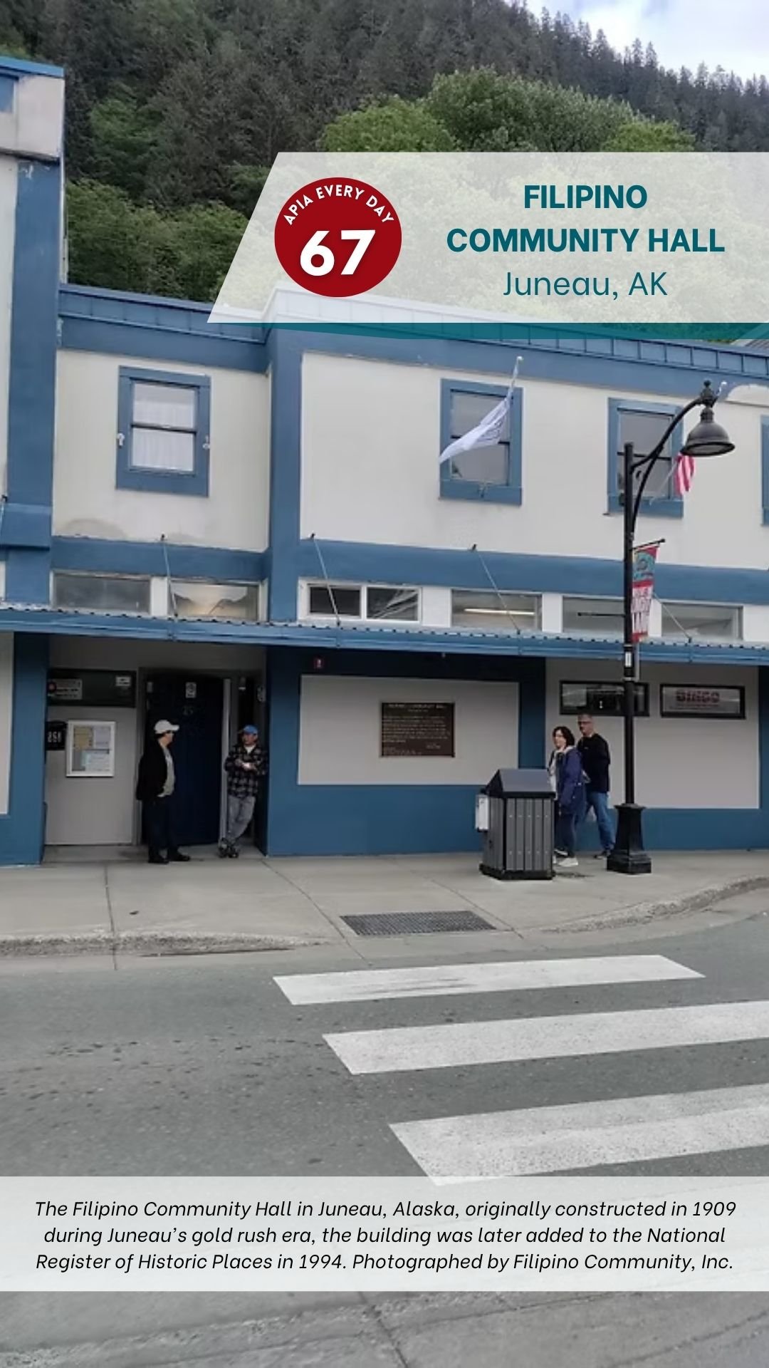 Day 67: Filipino Community Hall, Juneau, Alaska