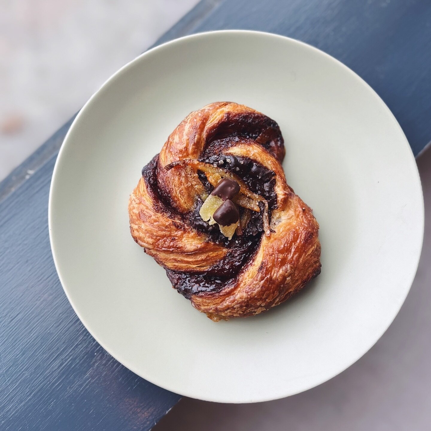 Don&rsquo;t let the rain keep you away! All weekend long we&rsquo;ll be making these chocolate orange ginger danish.