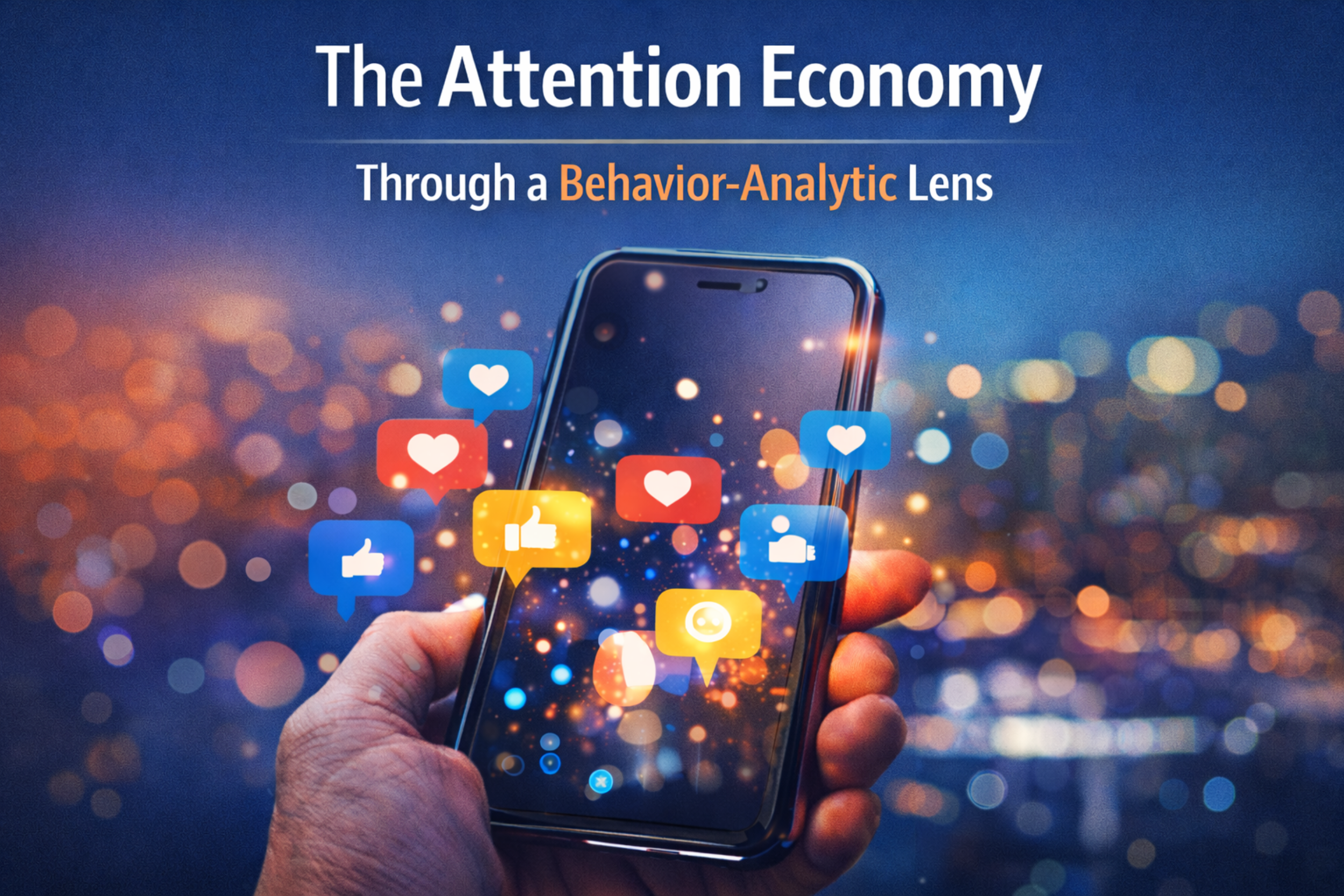 Part 1: The Attention Economy Through a Behavior-Analytic Lens