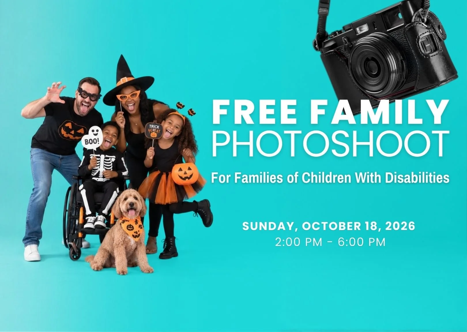 Free Family Photoshoot For Families Of Children with Disabilities