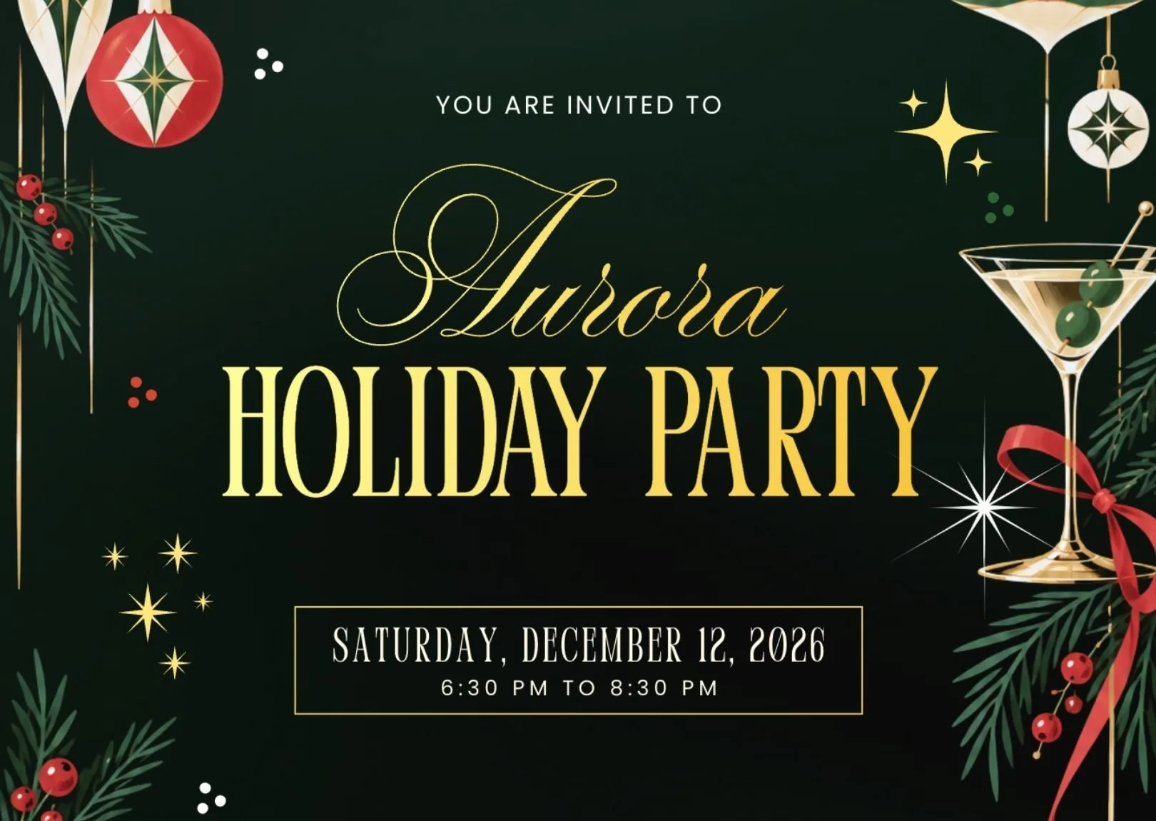 Aurora Holiday Party