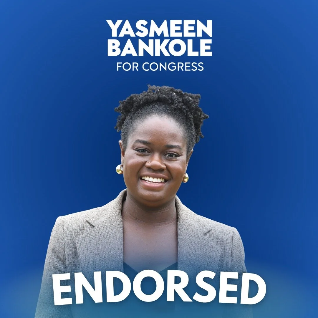 CDA is proud to endorse Yasmeen Bankole for IL-08!