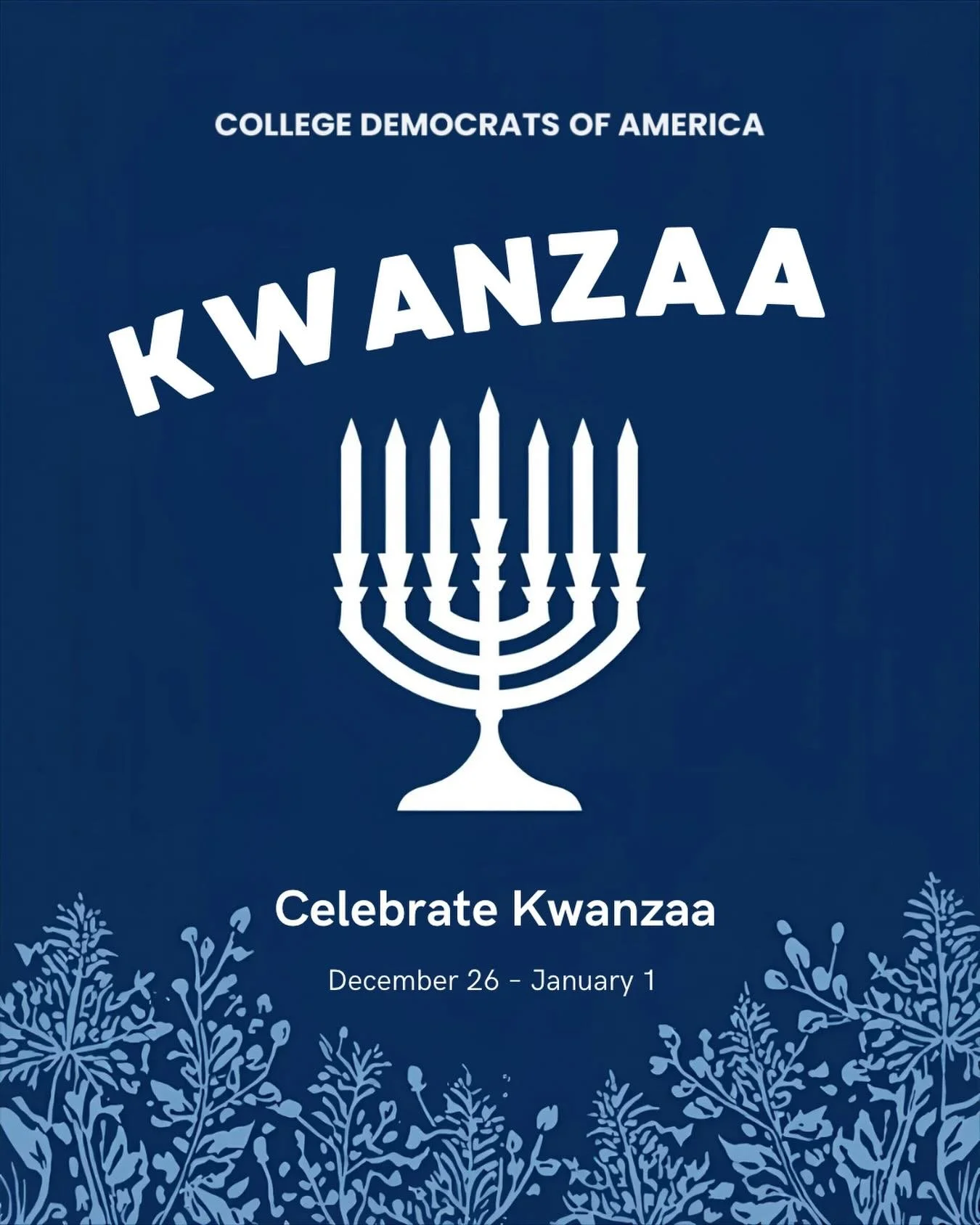 Heri za Kwanzaa! We are celebrating love, community and togetherness this Kwanzaa season. 🙏