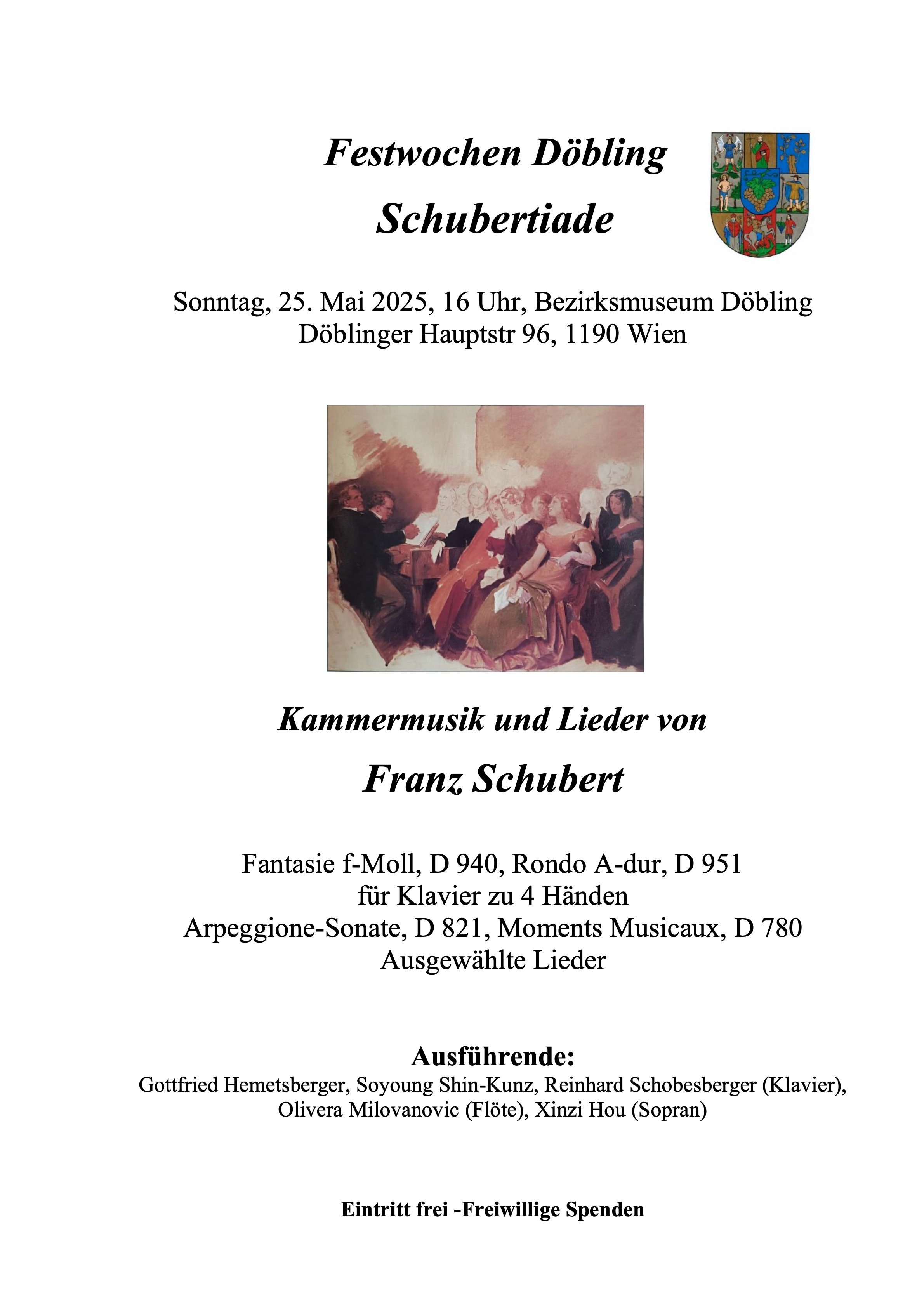 KONZERT: „SCHUBERTIADE“