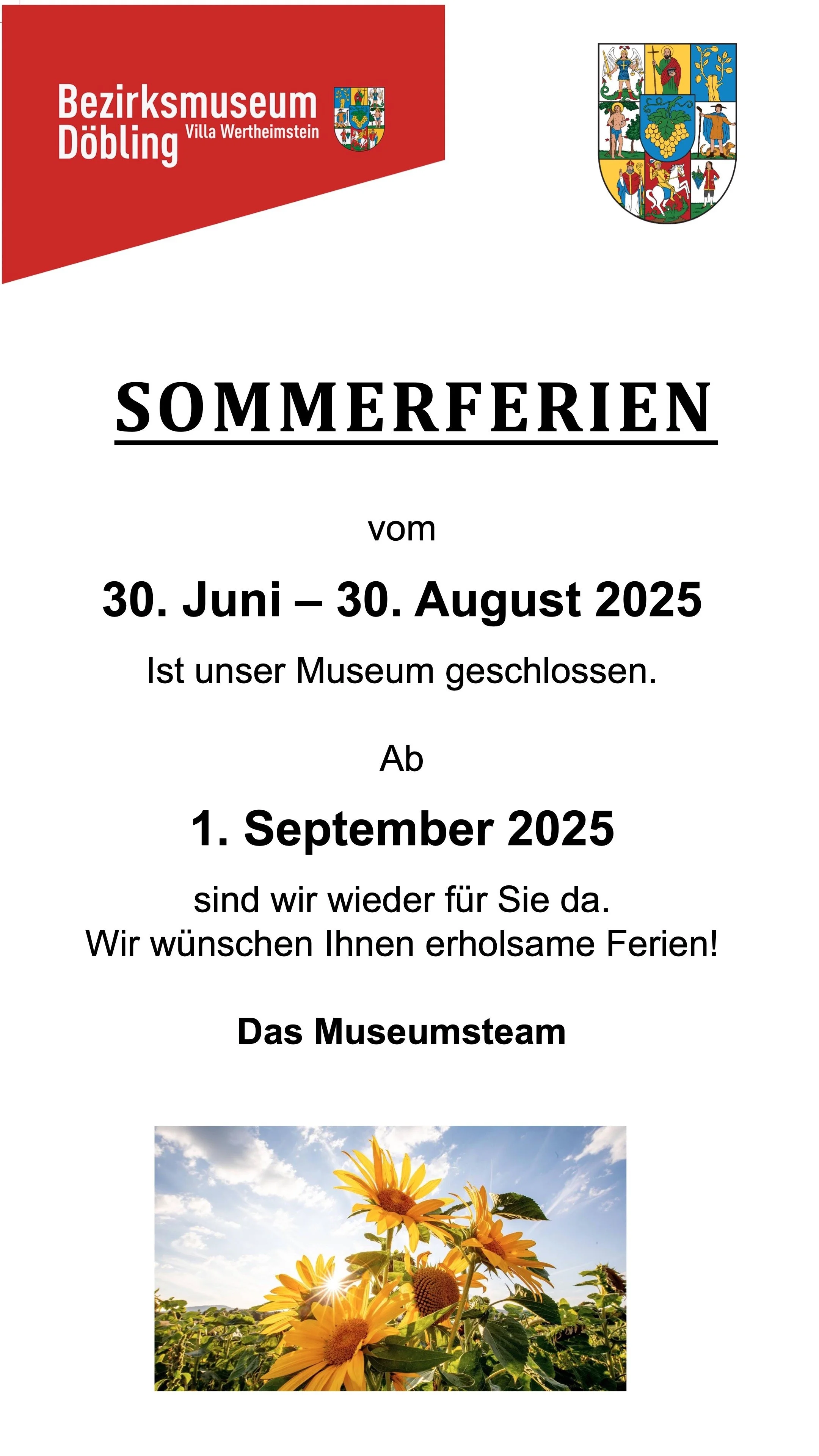 Sommerferien
