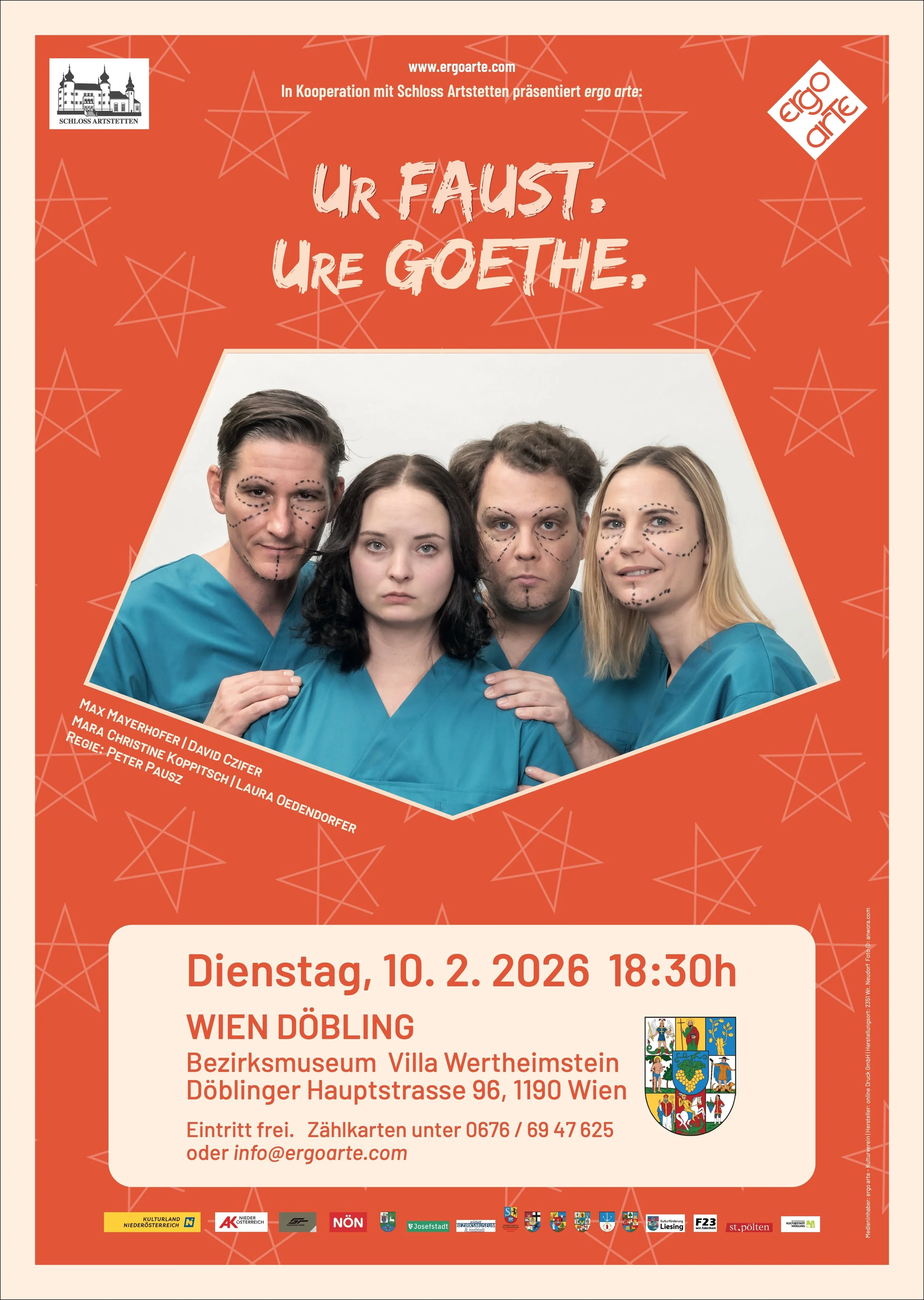 UR FAUST. URE GOETHE.