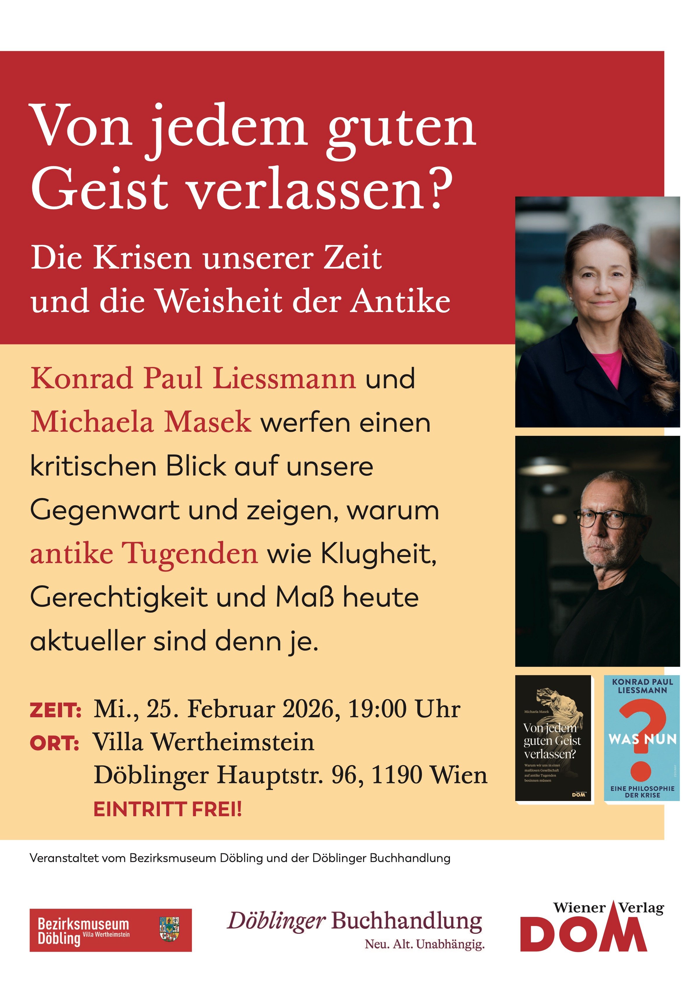Von jedem guten Geist verlassen - Die Krisen unserer Zeit und die Weisheit der Antike