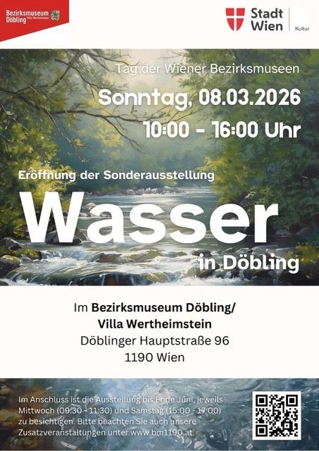 Eröffnung der Sonderausstellung Wasser in Döbling