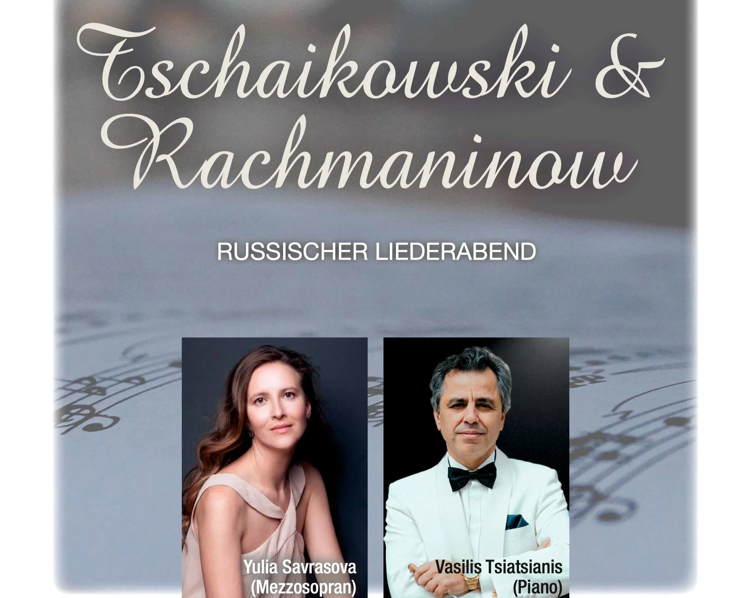 Tschaikowski &amp; Rachmaninow - RUSSISCHER LIEDERABEND