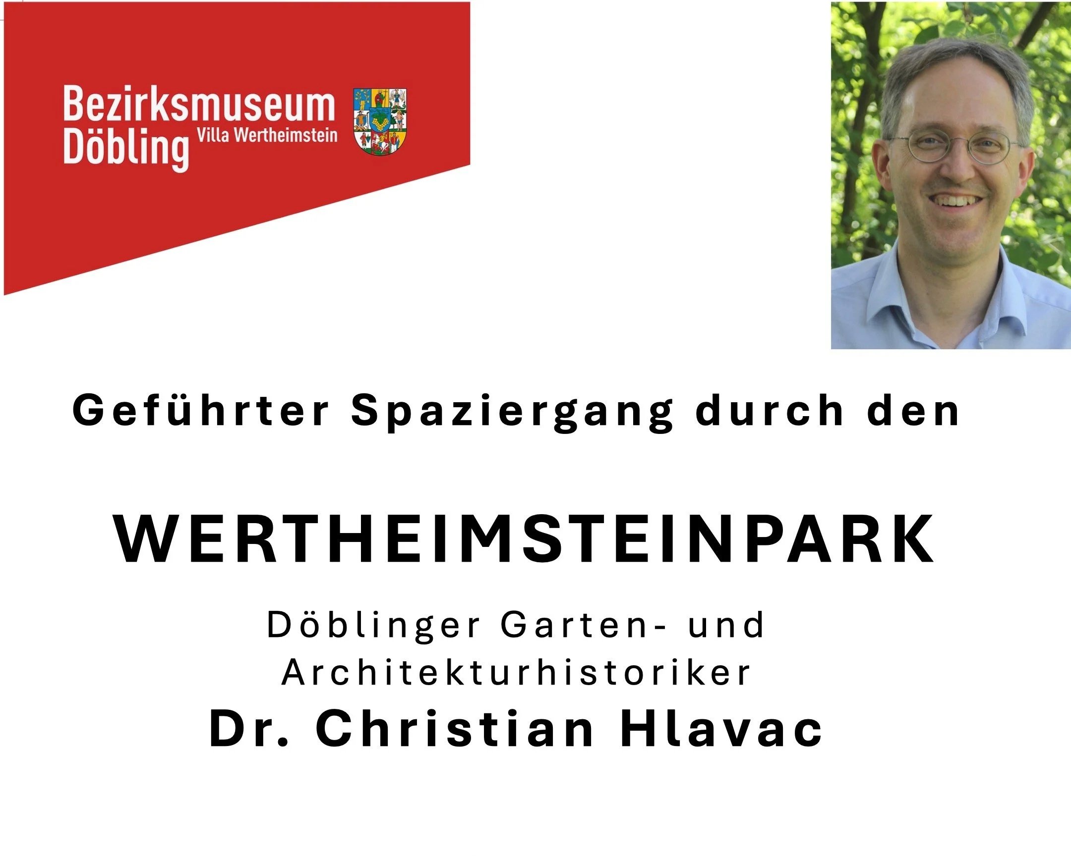 Geführter Spaziergang durch den WERTHEIMSTEINPARK
